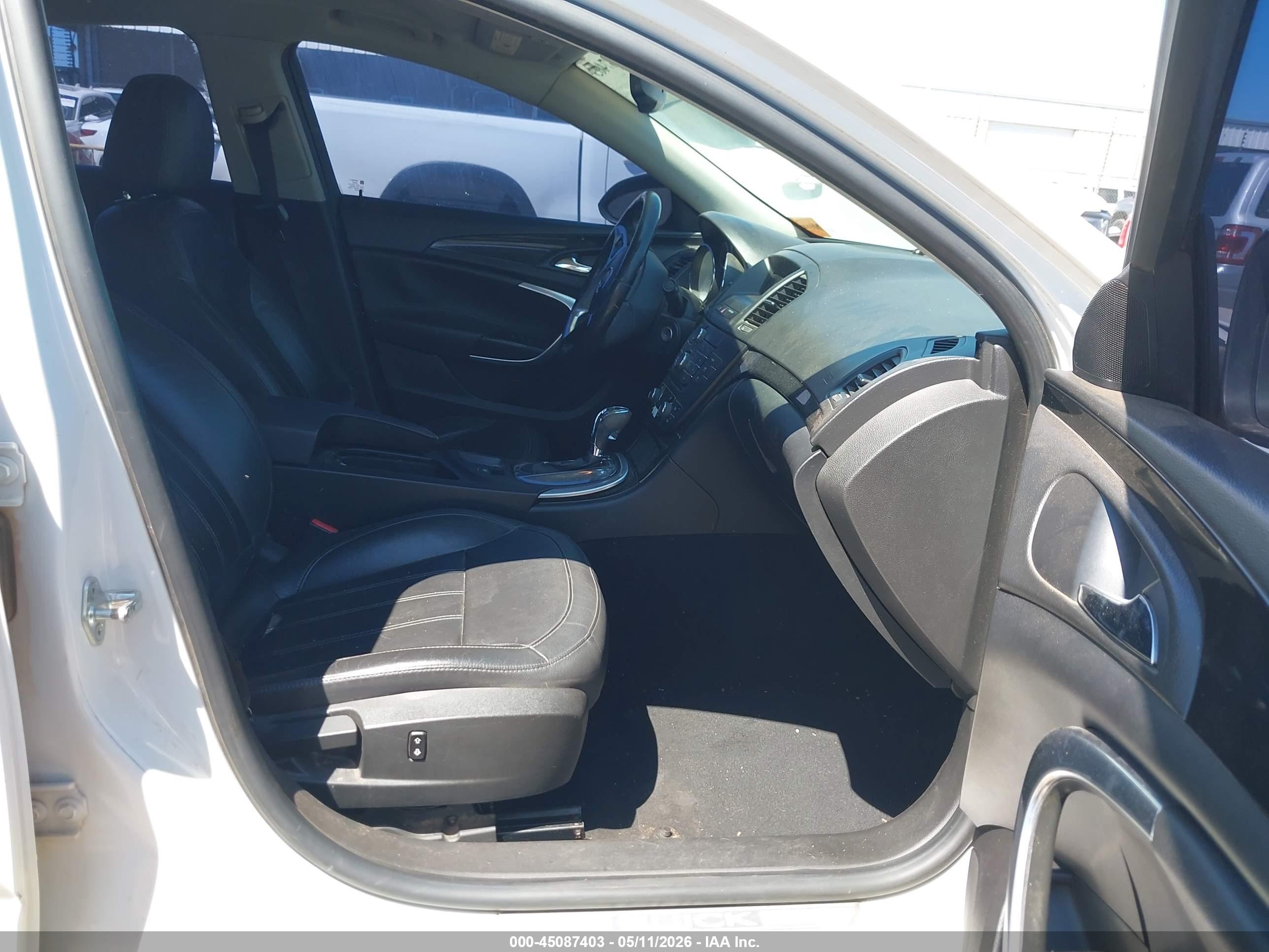 2011 Buick Regal Cxl Russelsheim White vin: W04GN5EC1B1072526
