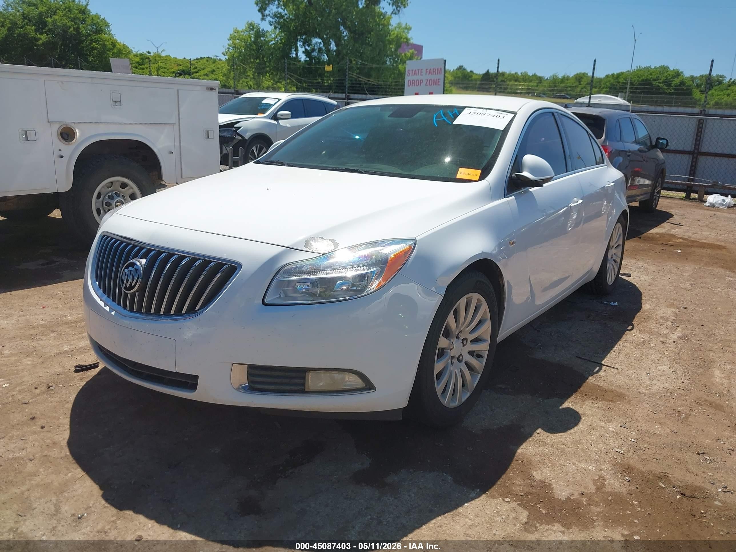 2011 Buick Regal Cxl Russelsheim White vin: W04GN5EC1B1072526
