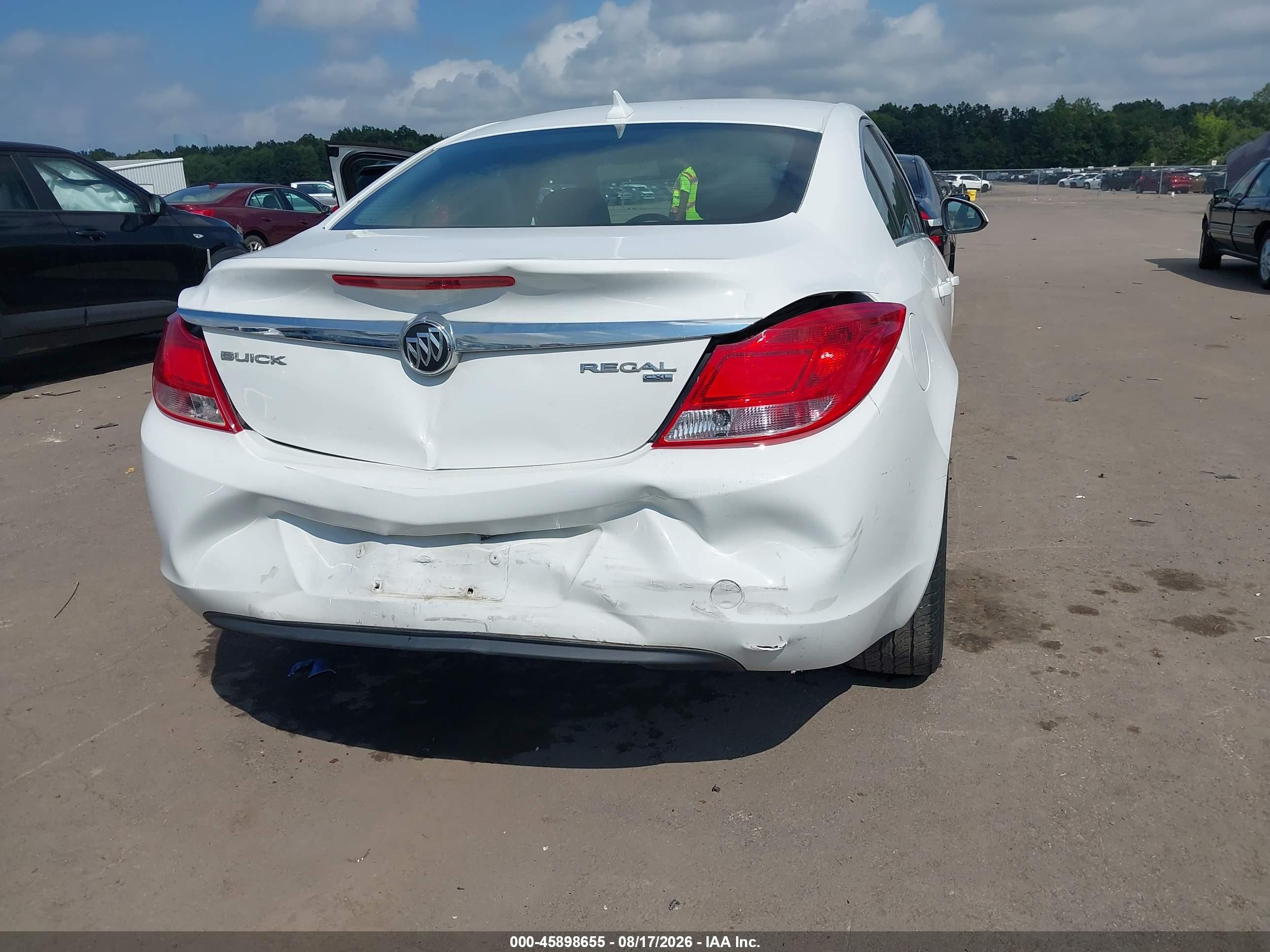 2011 Buick Regal Cxl Russelsheim White vin: W04GN5EC1B1091898