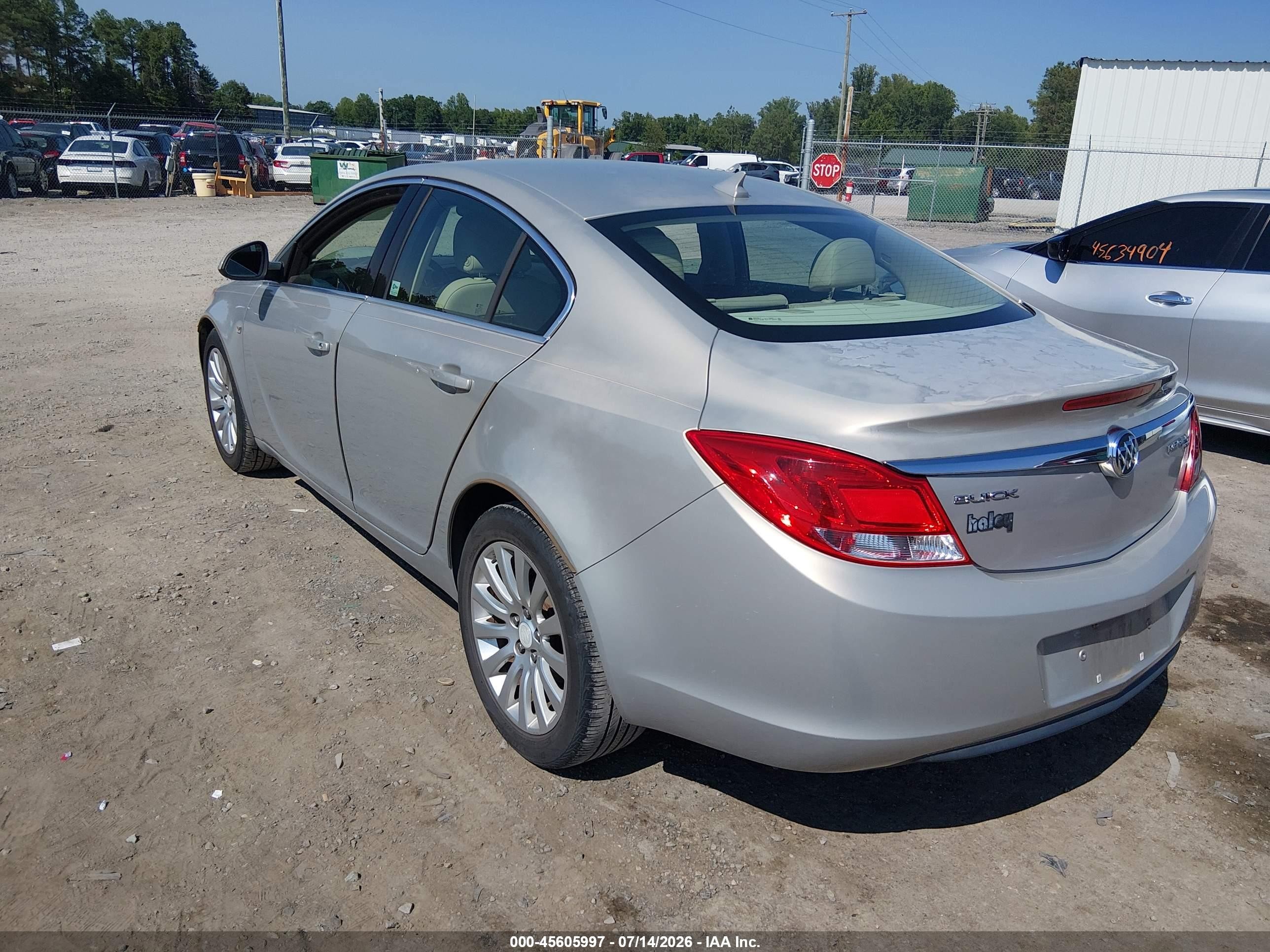 2011 Buick Regal Cxl Russelsheim Silver vin: W04GN5EC2B1111995