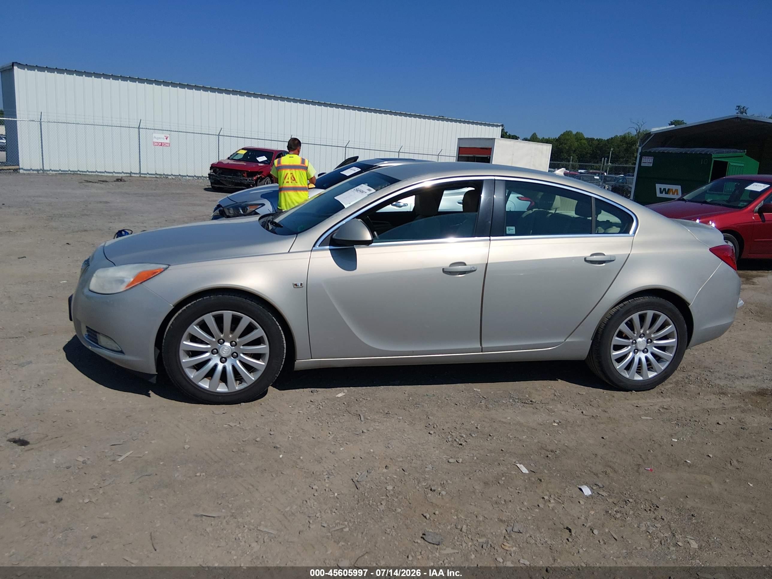 2011 Buick Regal Cxl Russelsheim Silver vin: W04GN5EC2B1111995