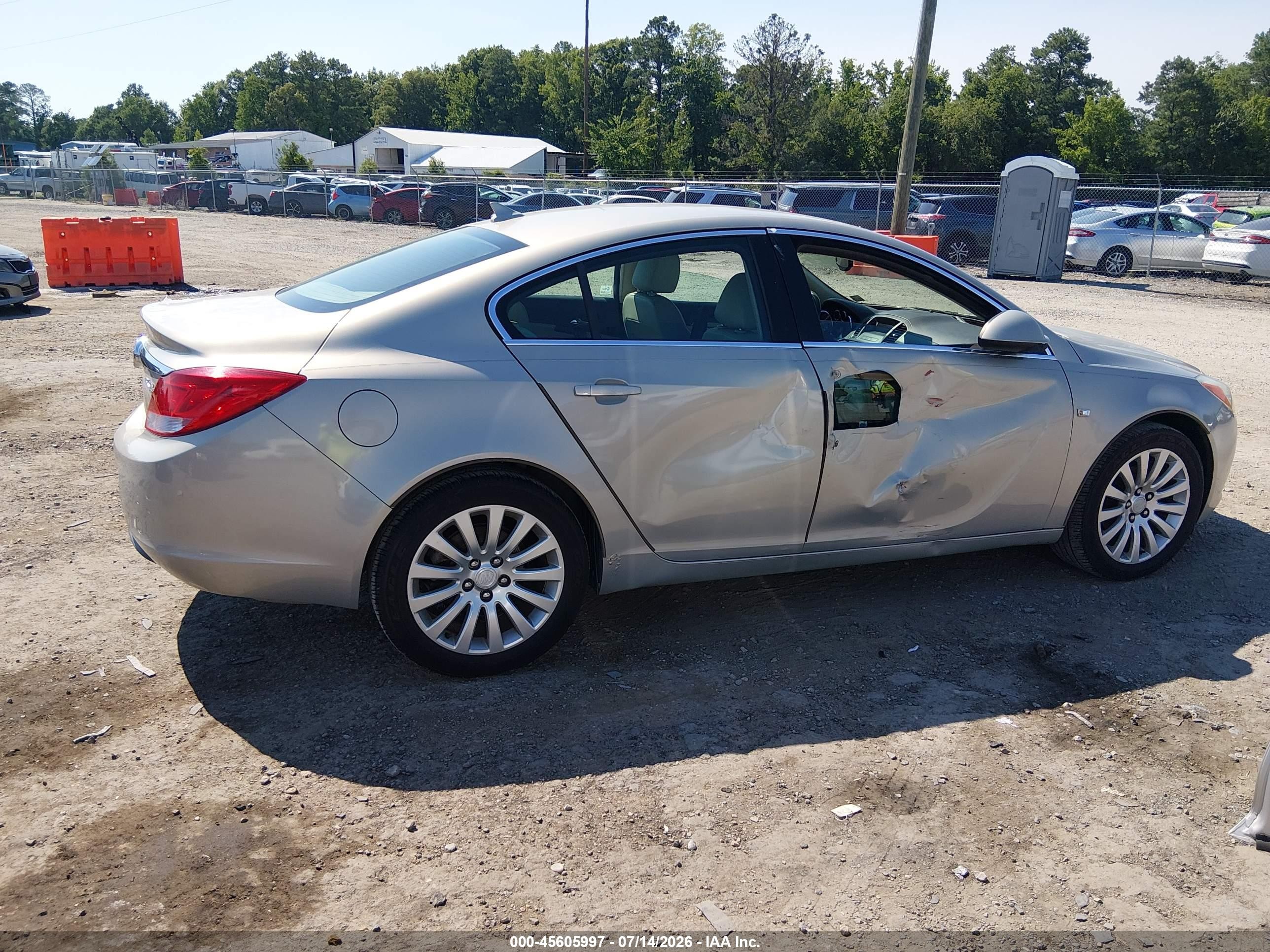2011 Buick Regal Cxl Russelsheim Silver vin: W04GN5EC2B1111995