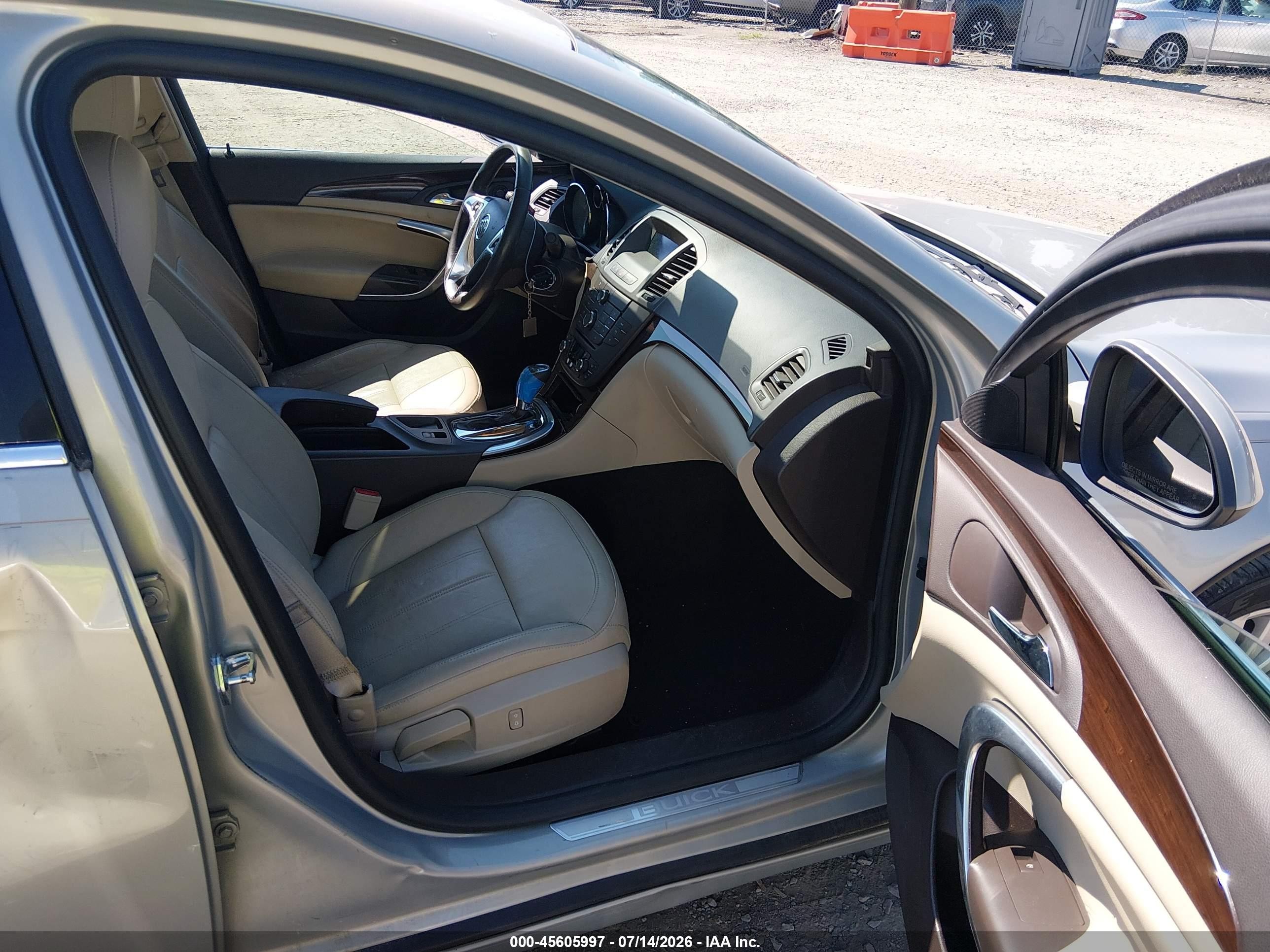 2011 Buick Regal Cxl Russelsheim Silver vin: W04GN5EC2B1111995