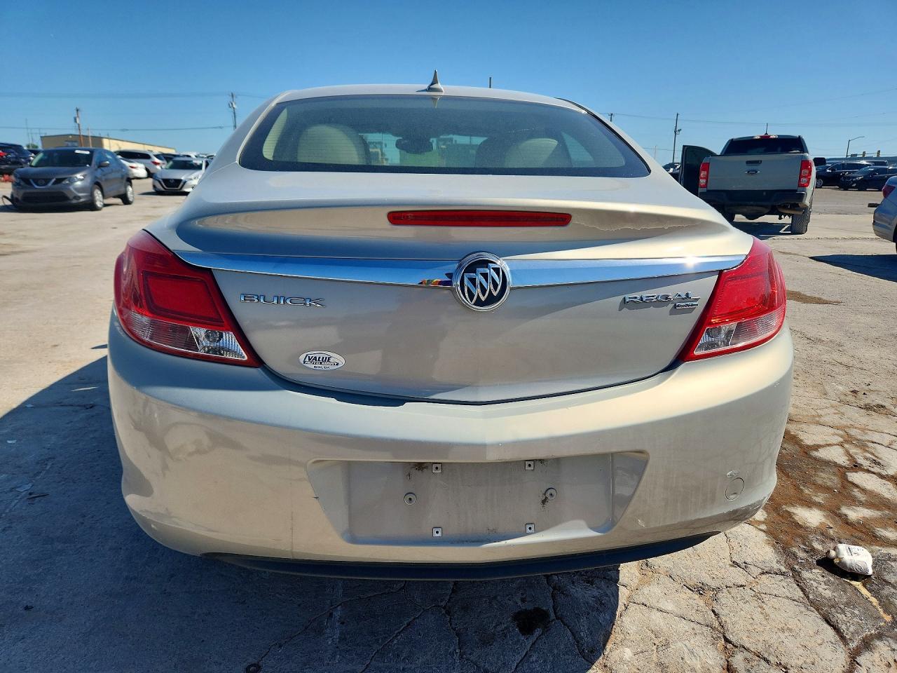 2011 Buick Regal Silver vin: W04GN5EC2B1135133