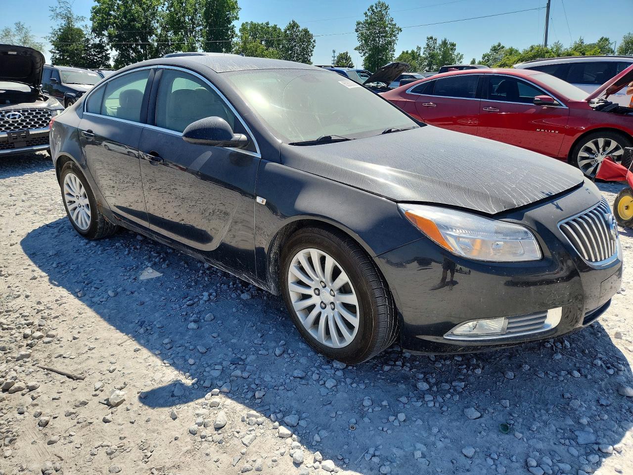 2011 Buick Regal Cxl Black vin: W04GN5EC2B1143345