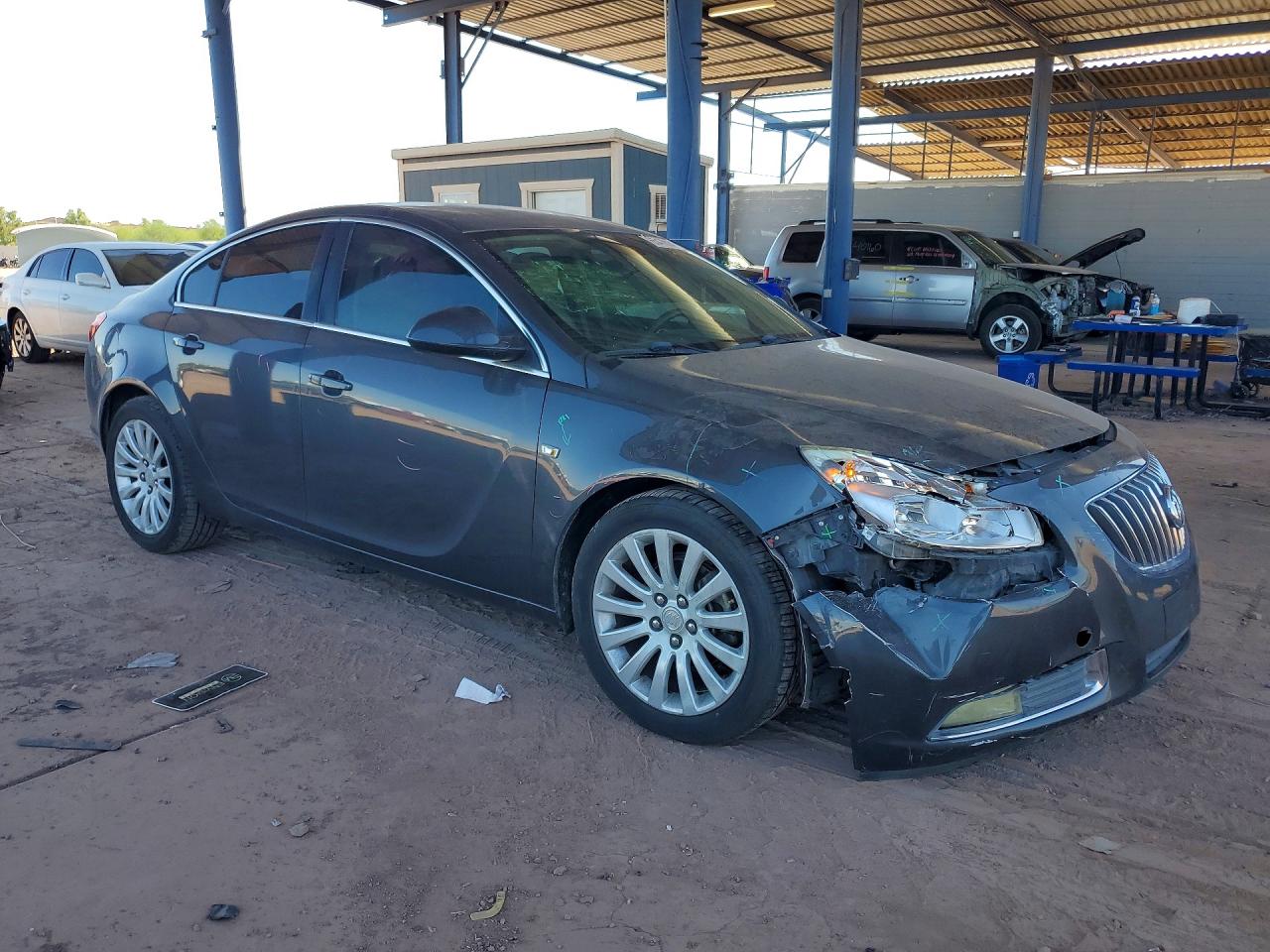 2011 Buick Regal Cxl Gray vin: W04GN5EC4B1004852
