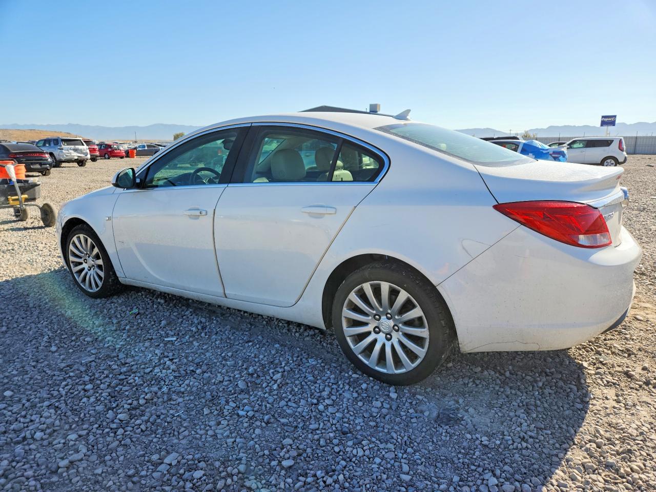 2011 Buick Regal Cxl White vin: W04GN5EC4B1064792