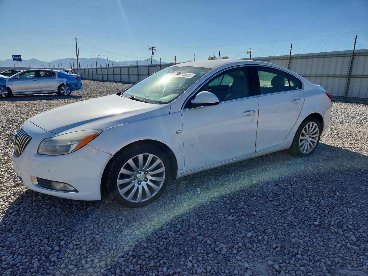 2011 Buick Regal Cxl White vin: W04GN5EC4B1064792