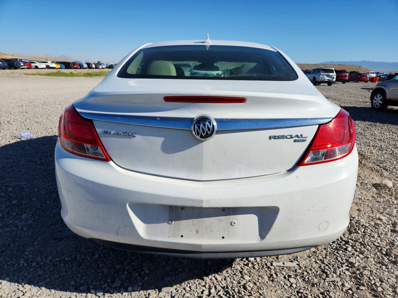 2011 Buick Regal Cxl White vin: W04GN5EC4B1064792