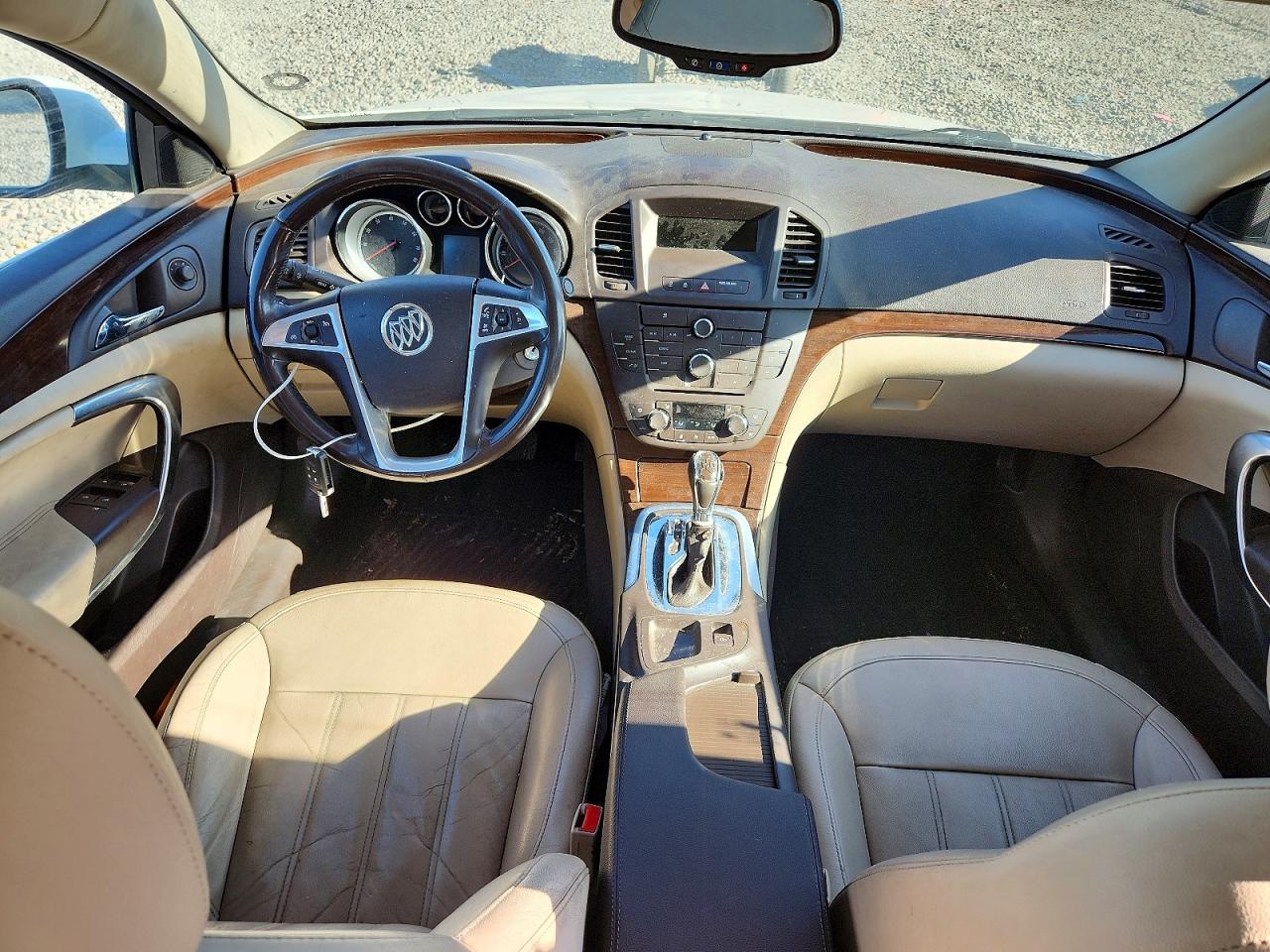 2011 Buick Regal Cxl White vin: W04GN5EC4B1064792