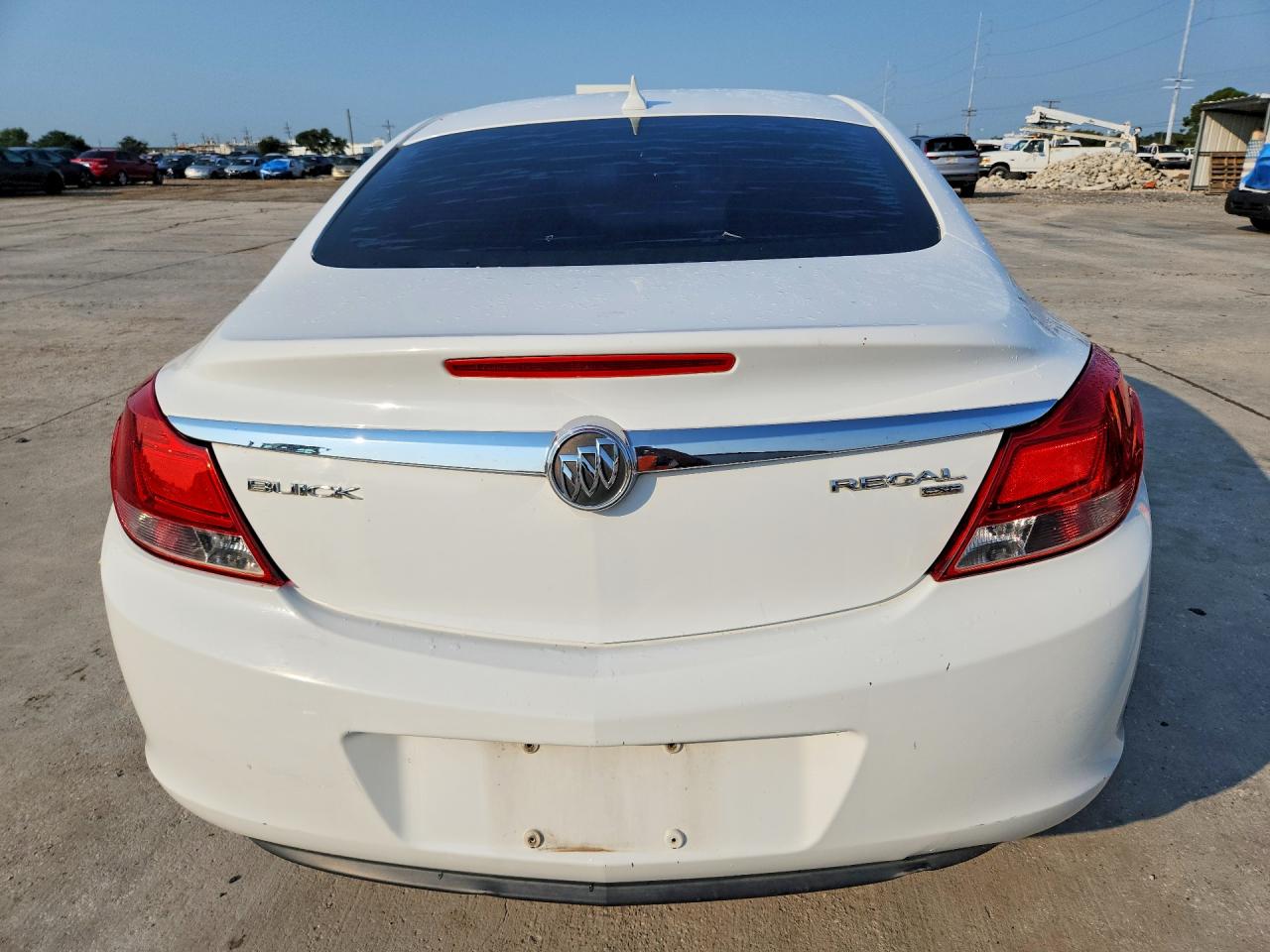 2011 Buick Regal White vin: W04GN5EC8B1116120