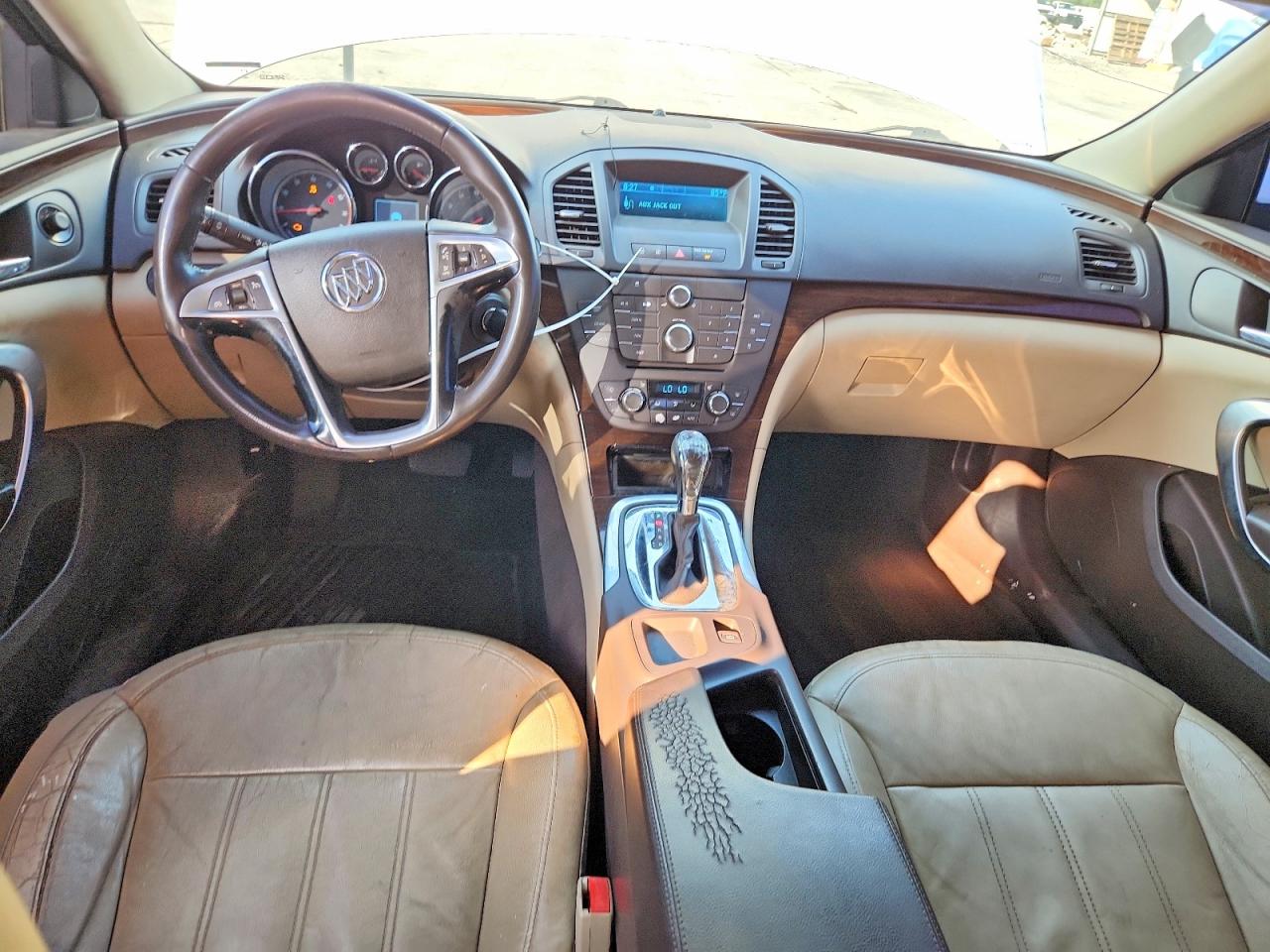 2011 Buick Regal White vin: W04GN5EC8B1116120