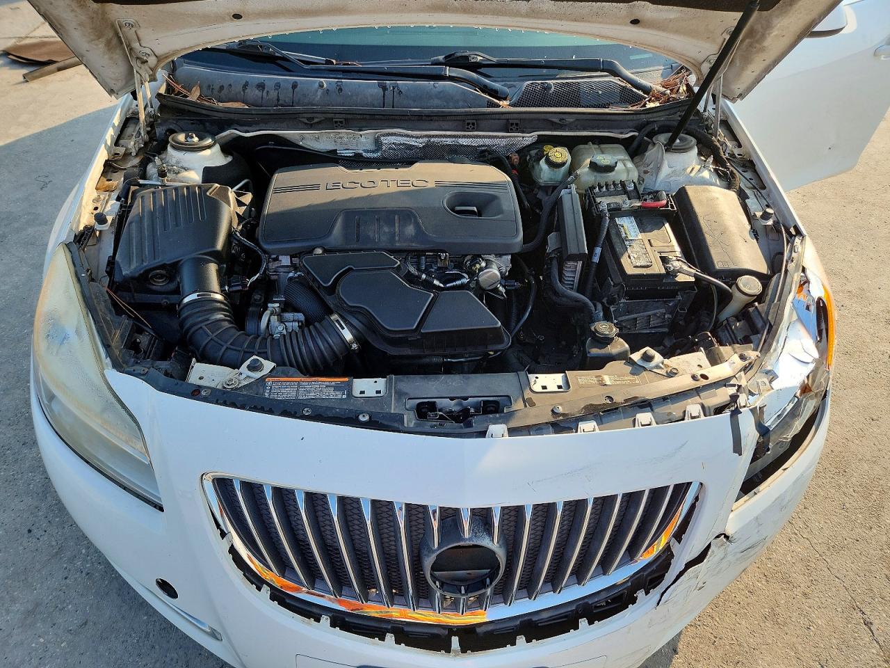 2011 Buick Regal White vin: W04GN5EC8B1116120