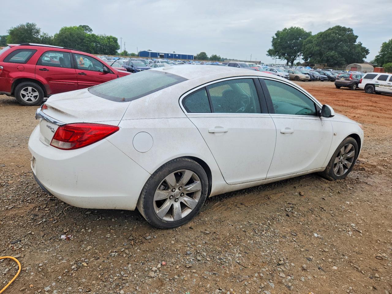 2011 Buick Regal Cxl White vin: W04GN5EC8B1119101