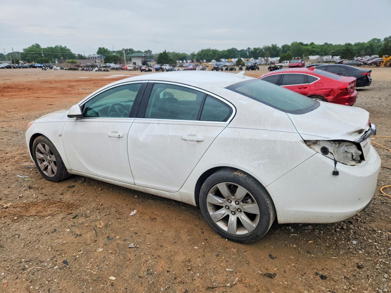 2011 Buick Regal Cxl White vin: W04GN5EC8B1119101