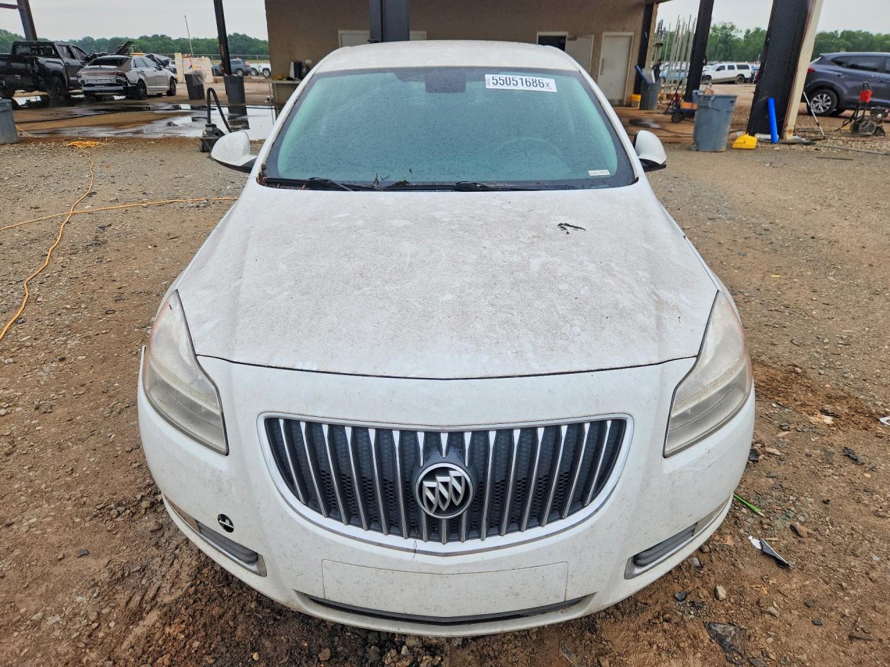 2011 Buick Regal Cxl White vin: W04GN5EC8B1119101