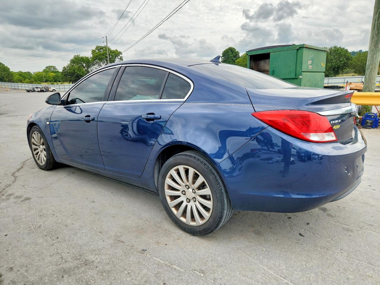 2011 Buick Regal Cxl Blue vin: W04GN5EC9B1006211