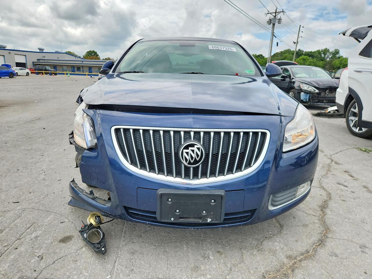 2011 Buick Regal Cxl Blue vin: W04GN5EC9B1006211