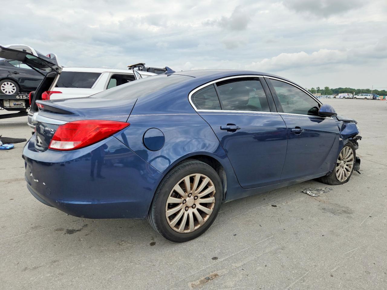 2011 Buick Regal Cxl Blue vin: W04GN5EC9B1006211