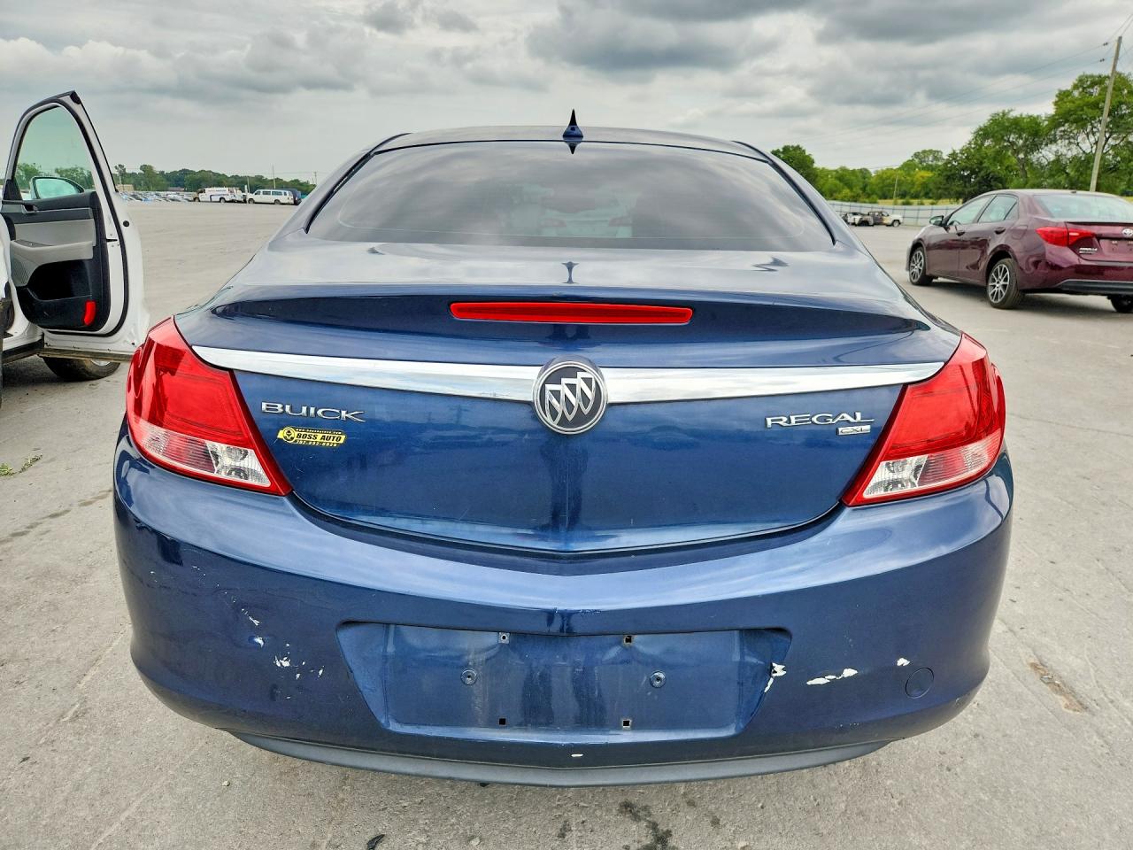 2011 Buick Regal Cxl Blue vin: W04GN5EC9B1006211