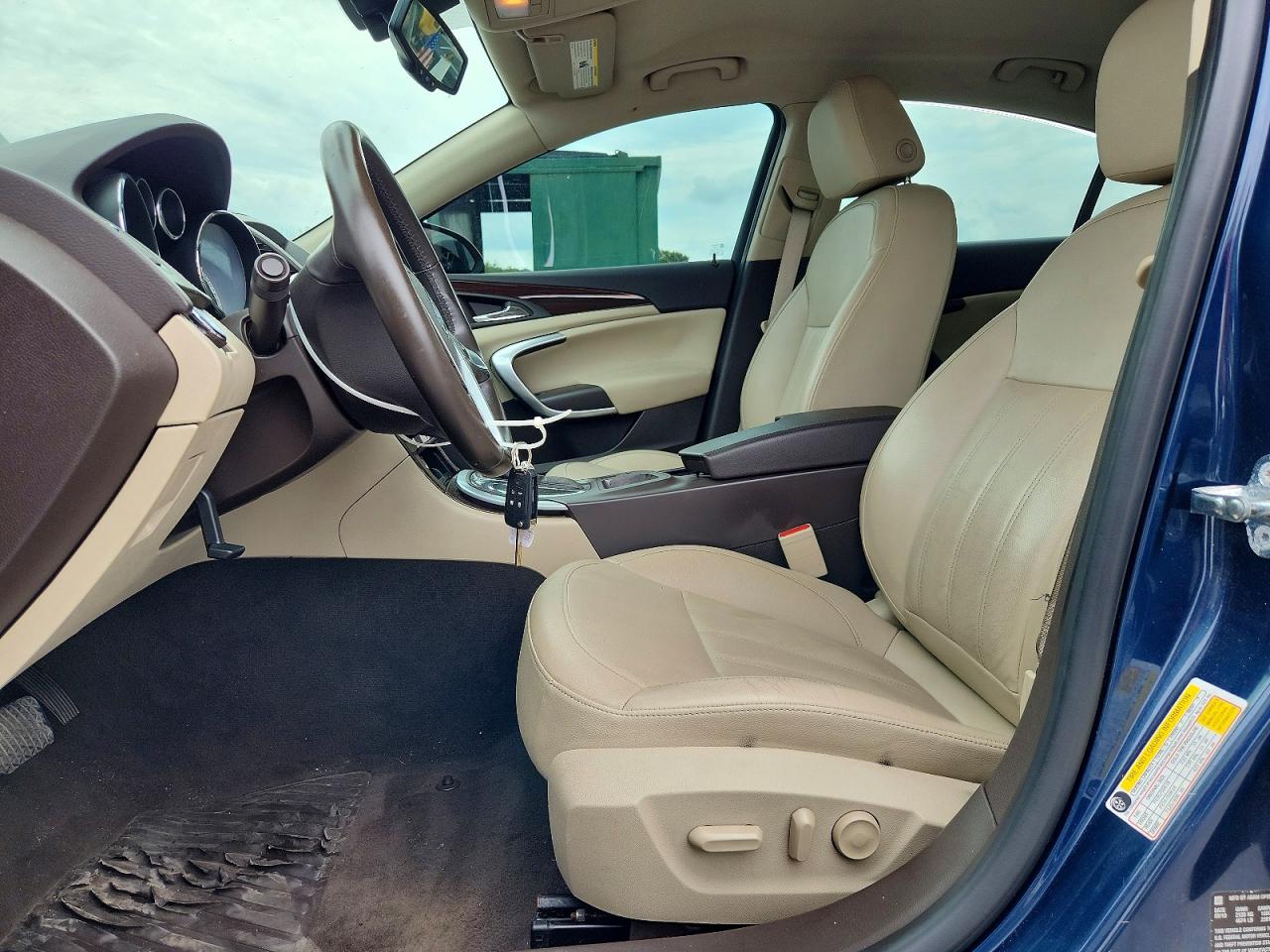2011 Buick Regal Cxl Blue vin: W04GN5EC9B1006211