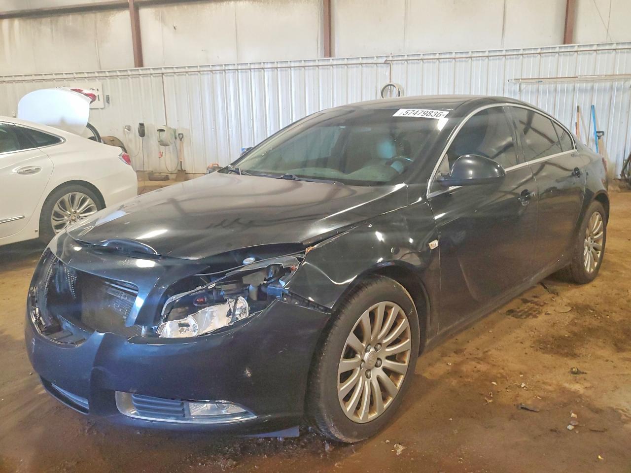 2011 Buick Regal Cxl Black vin: W04GN5EC9B1011764