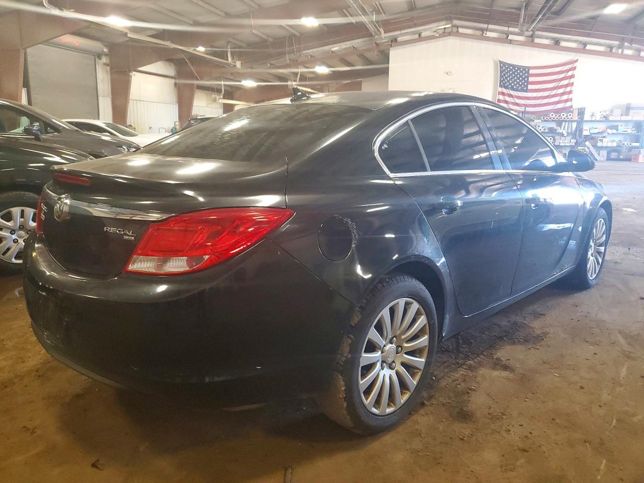 2011 Buick Regal Cxl Black vin: W04GN5EC9B1011764