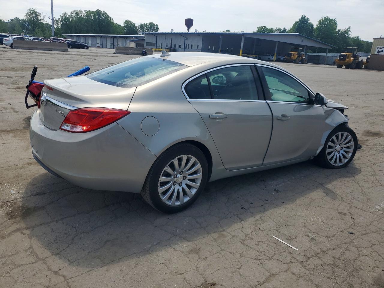 2011 Buick Regal Cxl Silver vin: W04GP5EC0B1005314
