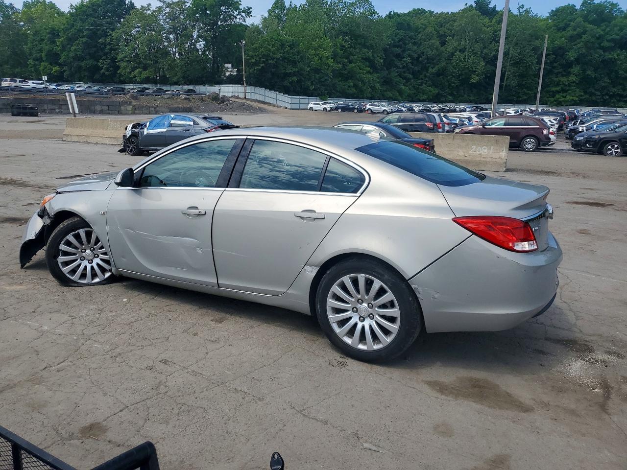 2011 Buick Regal Cxl Silver vin: W04GP5EC0B1005314