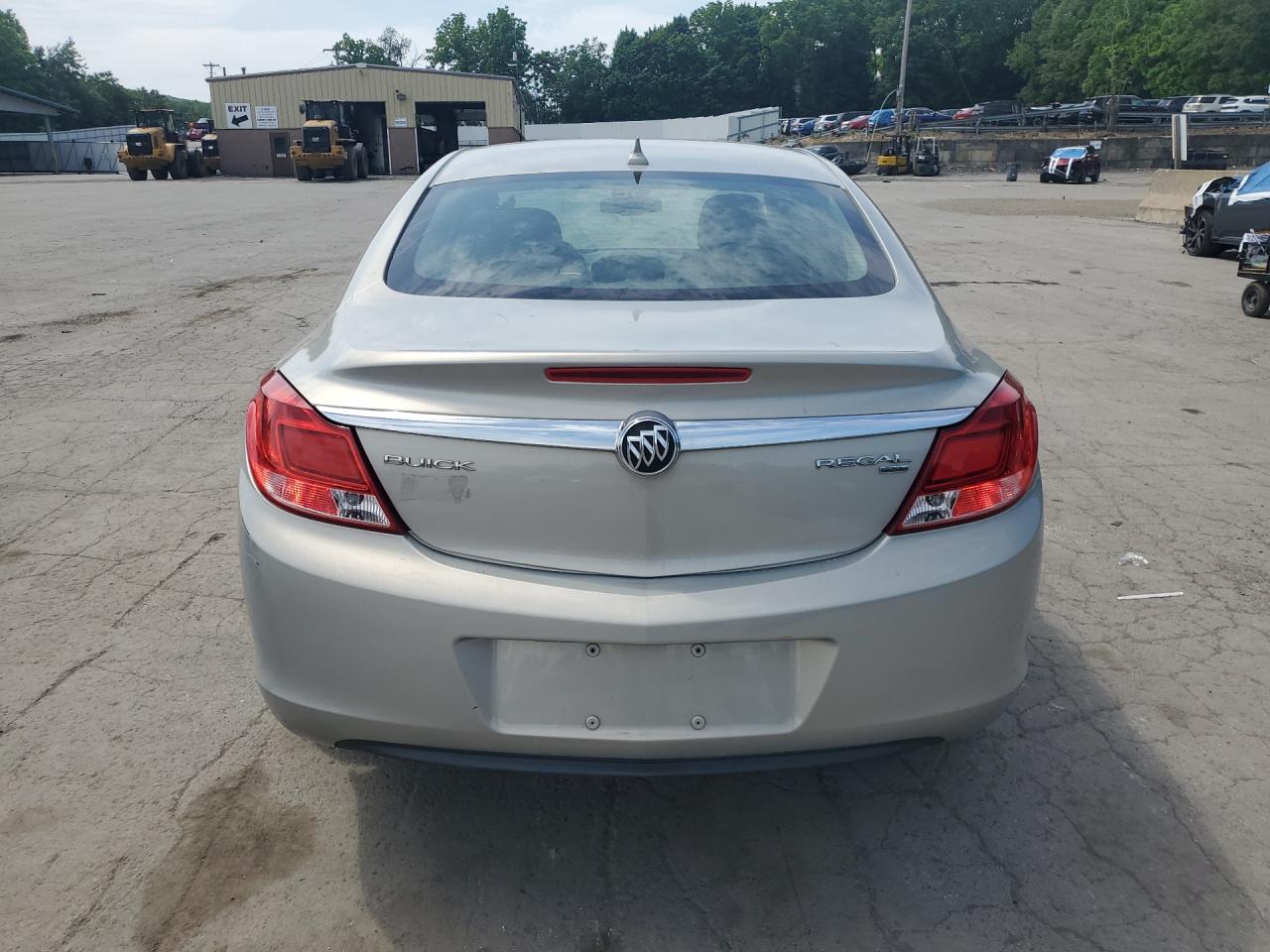 2011 Buick Regal Cxl Silver vin: W04GP5EC0B1005314