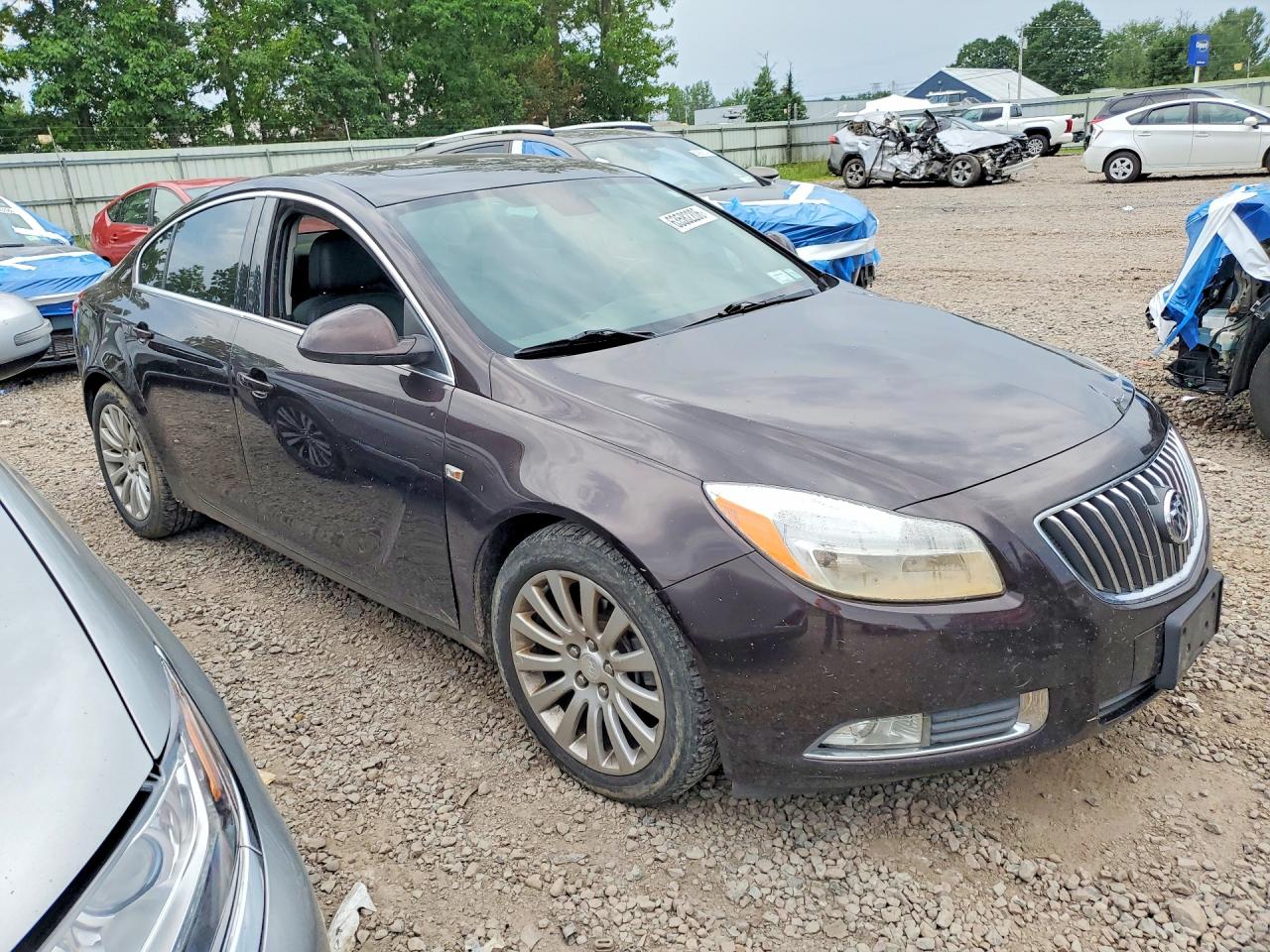 2011 Buick Regal Cxl Black vin: W04GP5EC0B1084385