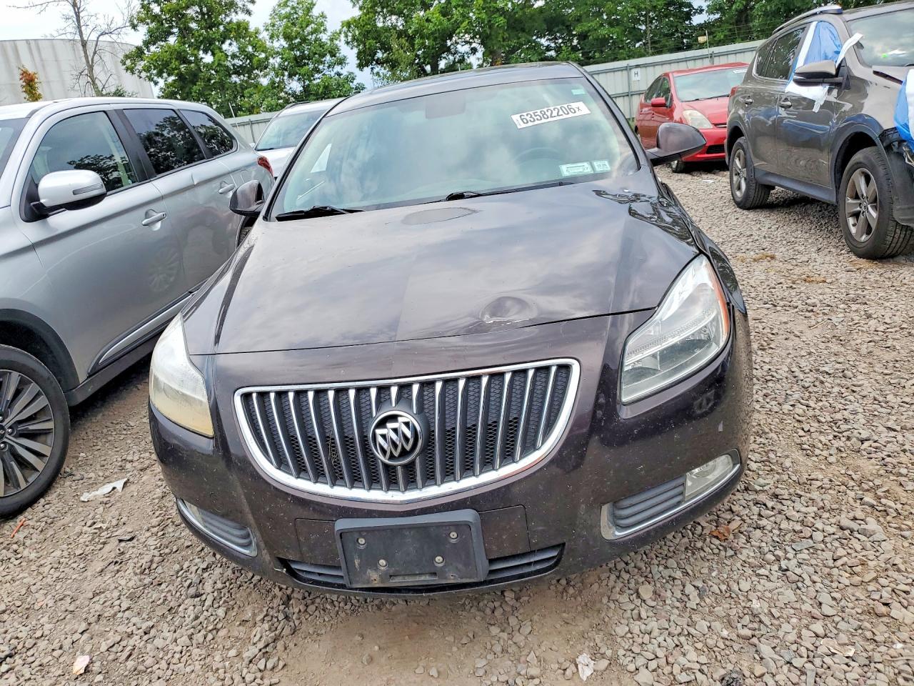 2011 Buick Regal Cxl Black vin: W04GP5EC0B1084385