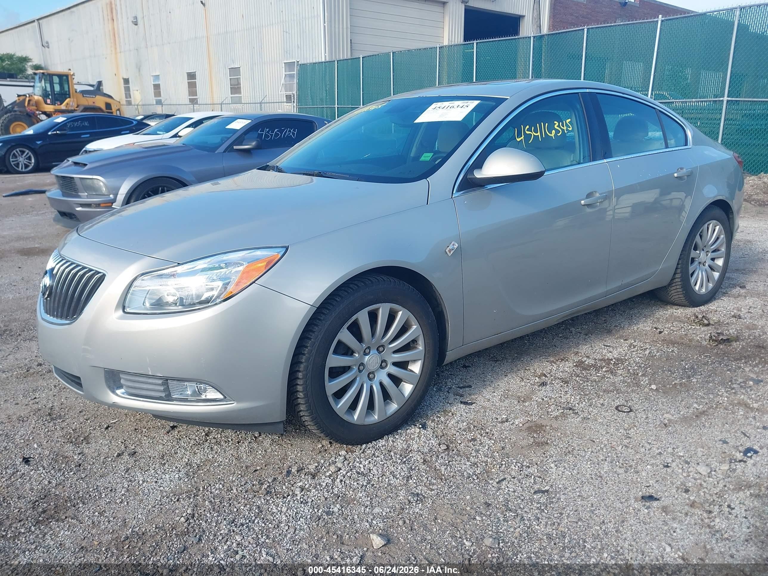 2011 Buick Regal Cxl Russelsheim Tan vin: W04GP5EC1B1051833