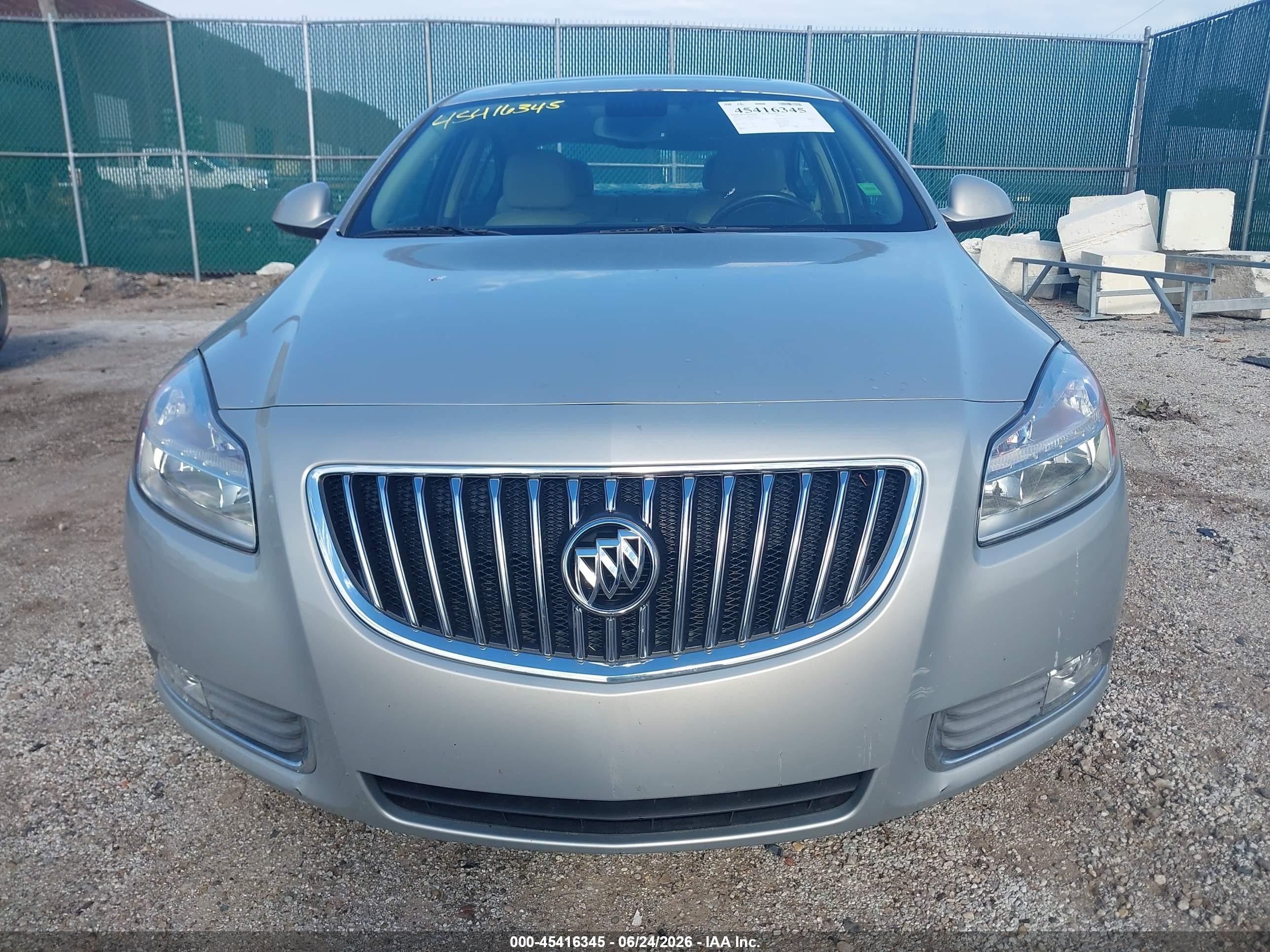 2011 Buick Regal Cxl Russelsheim Tan vin: W04GP5EC1B1051833