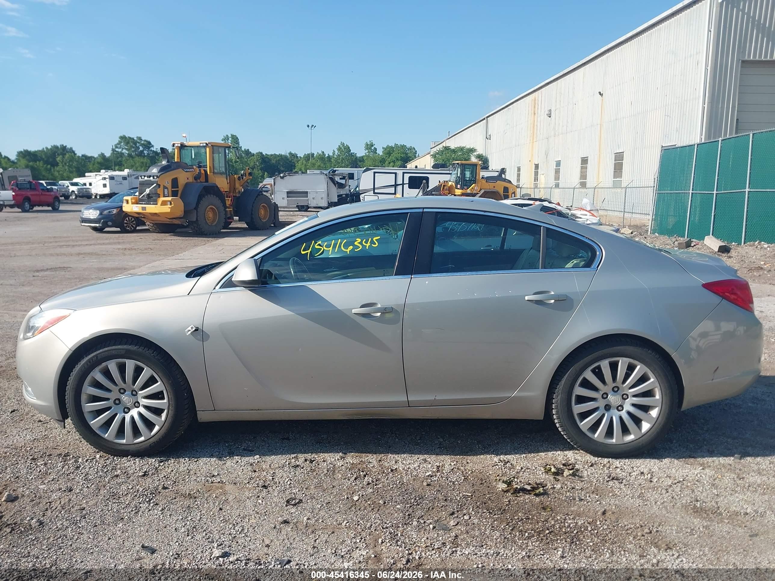 2011 Buick Regal Cxl Russelsheim Tan vin: W04GP5EC1B1051833