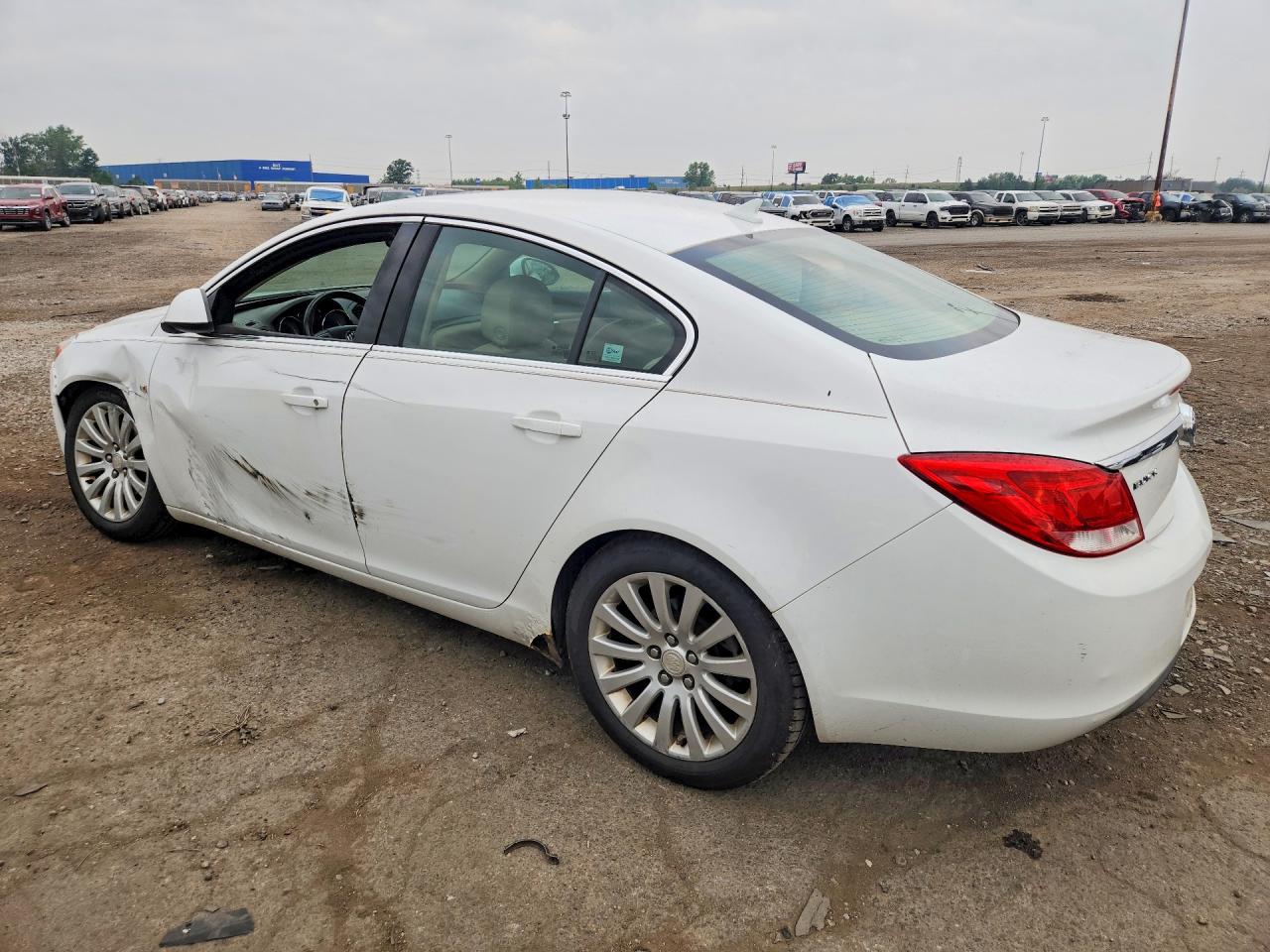 2011 Buick Regal Cxl Белый vin: W04GP5EC1B1129429
