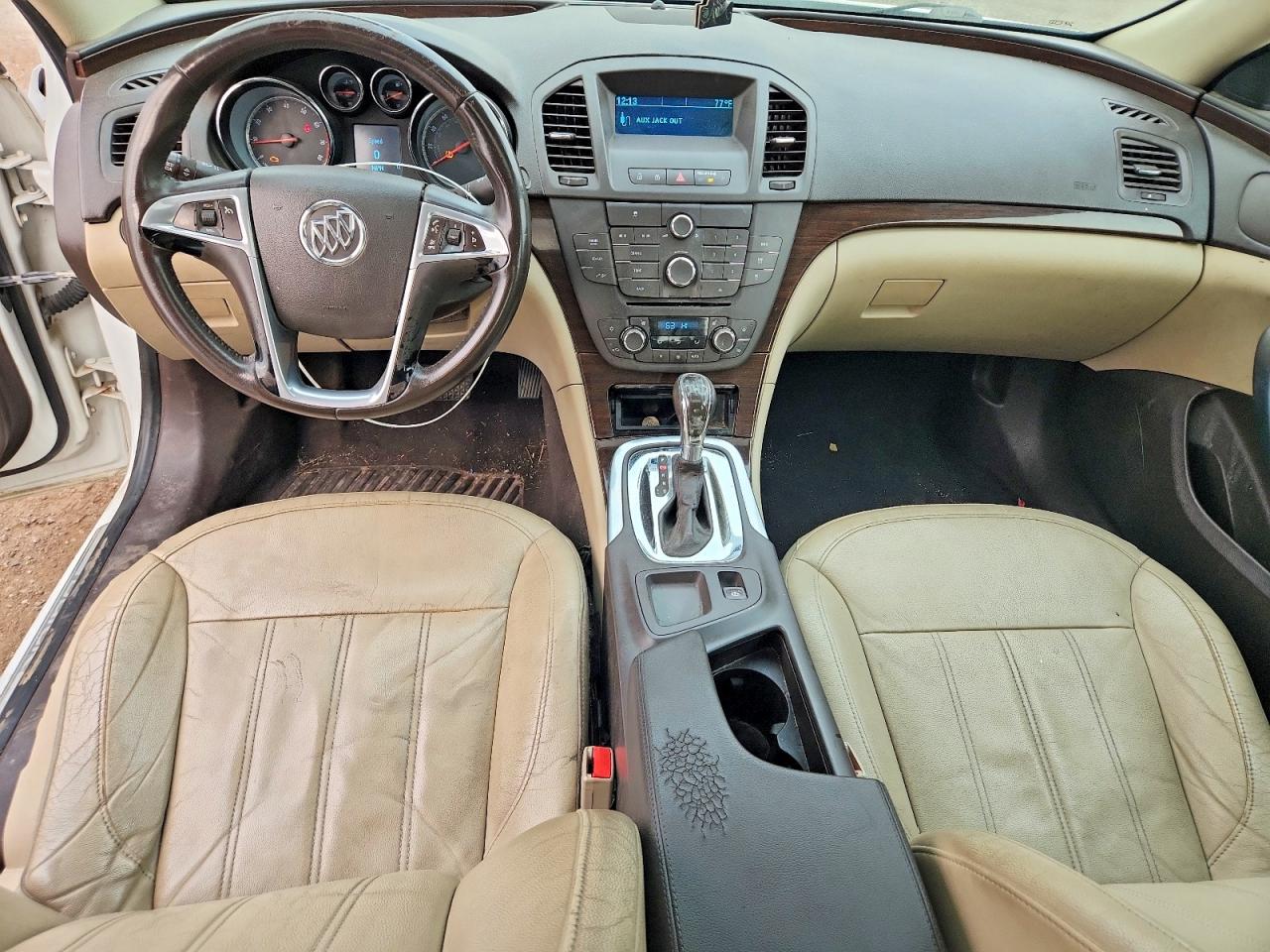 2011 Buick Regal Cxl Белый vin: W04GP5EC1B1129429