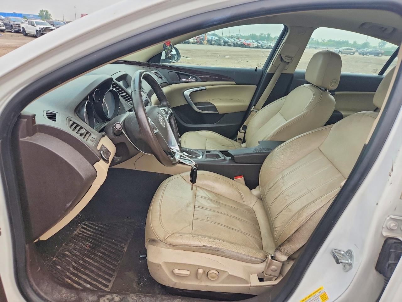 2011 Buick Regal Cxl Белый vin: W04GP5EC1B1129429