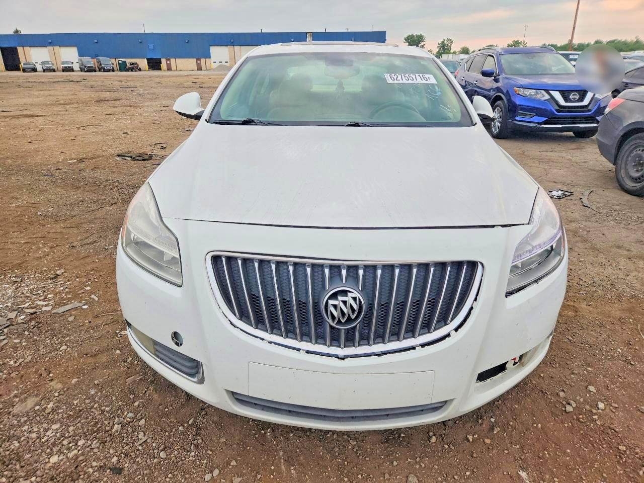 2011 Buick Regal Cxl Белый vin: W04GP5EC1B1129429