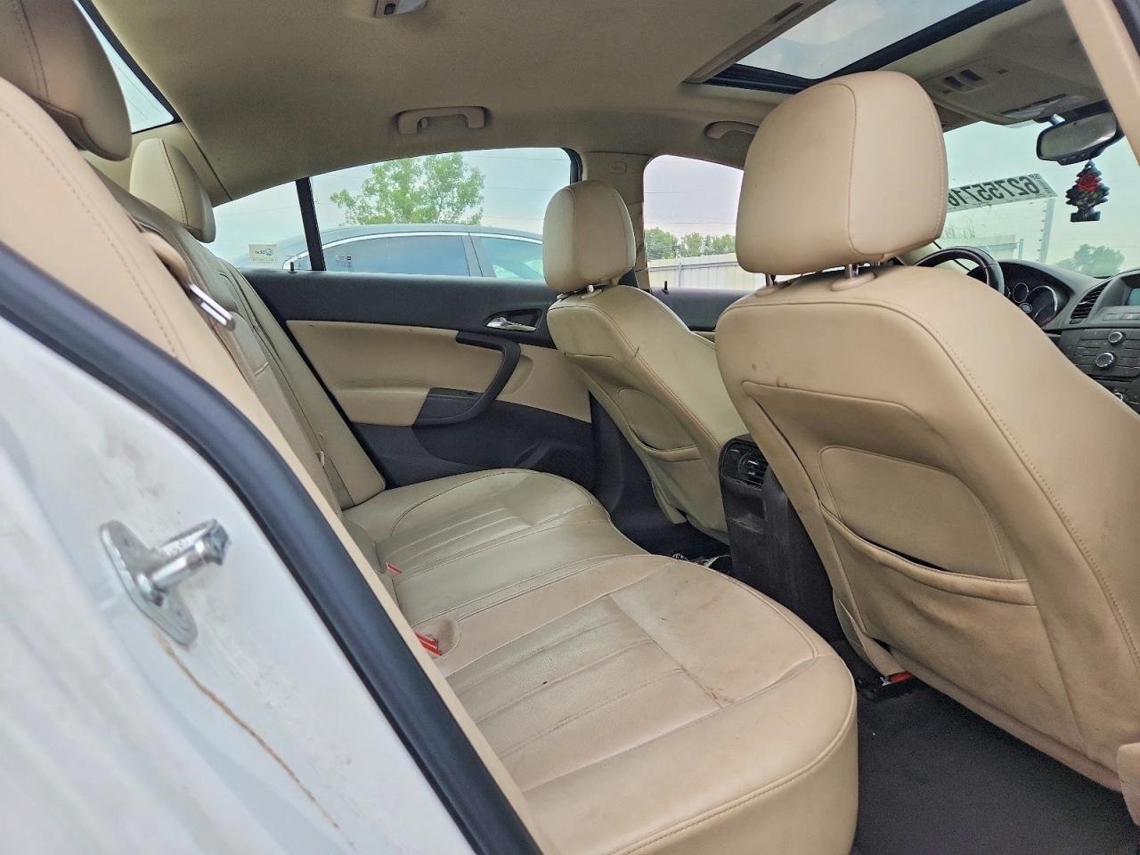2011 Buick Regal Cxl Белый vin: W04GP5EC1B1129429