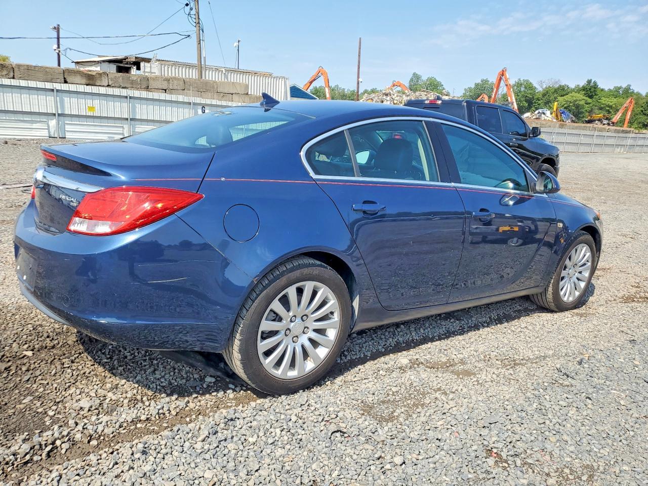 2011 Buick Regal Cxl Blue vin: W04GP5EC7B1019291