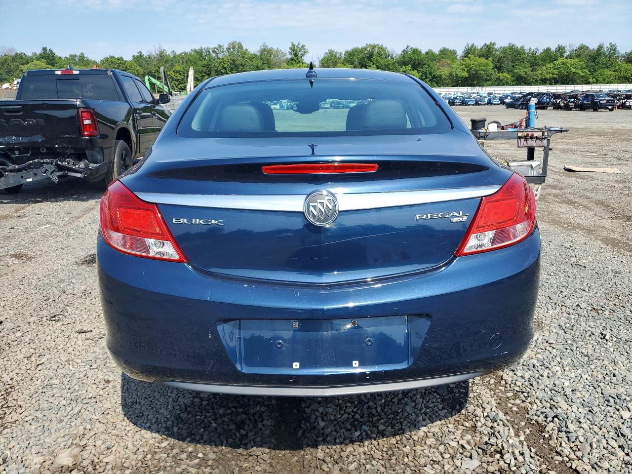 2011 Buick Regal Cxl Blue vin: W04GP5EC7B1019291