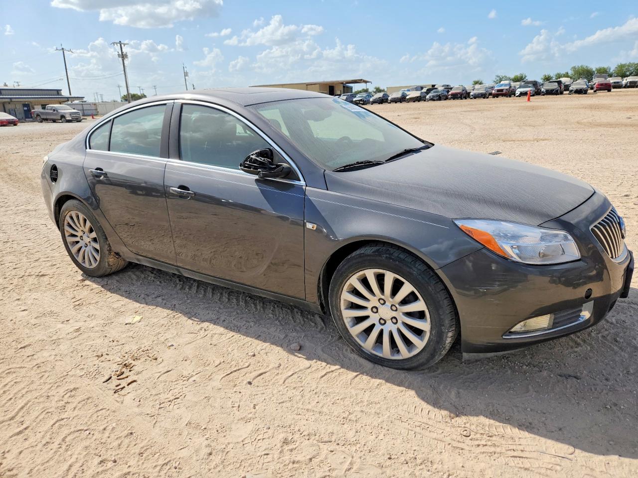 2011 Buick Regal Cxl Gray vin: W04GP5EC8B1010504