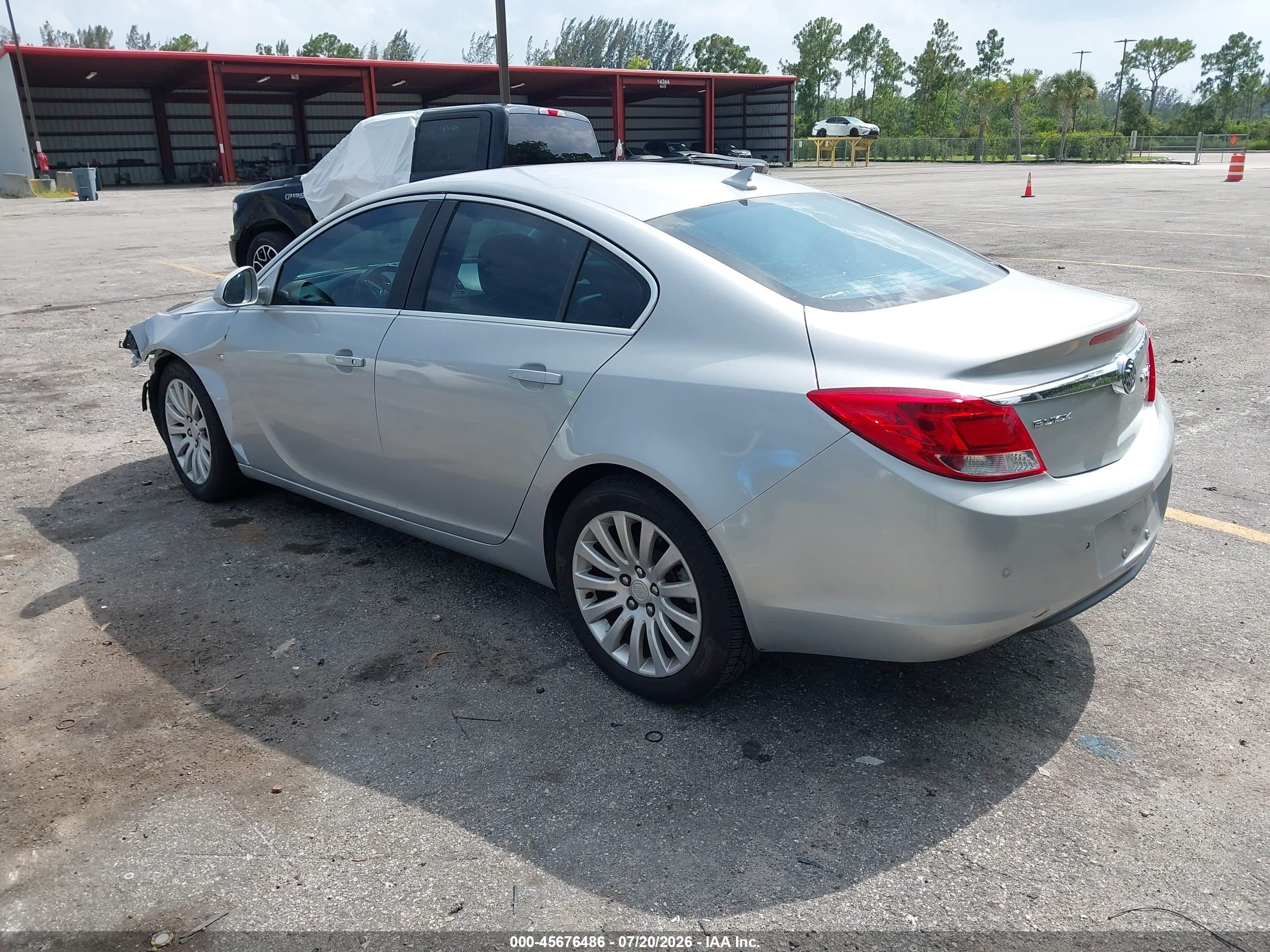 2011 Buick Regal Cxl Russelsheim Silver vin: W04GR5EC0B1000589