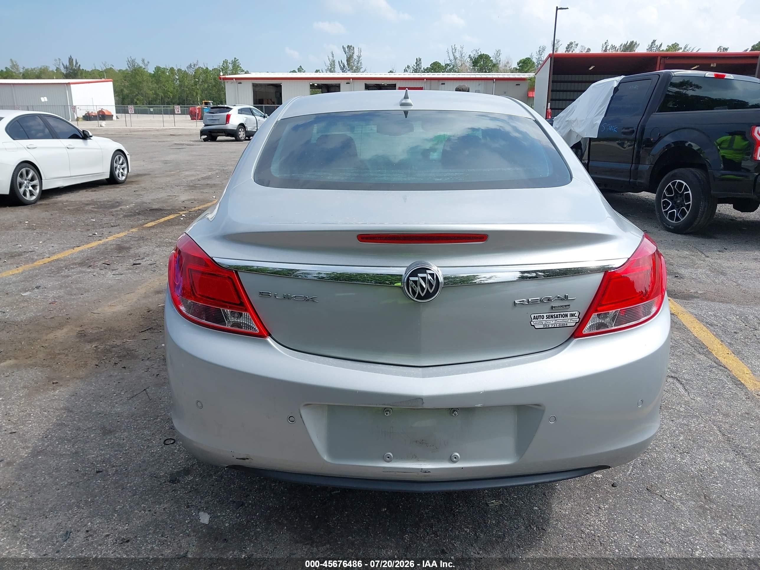 2011 Buick Regal Cxl Russelsheim Silver vin: W04GR5EC0B1000589