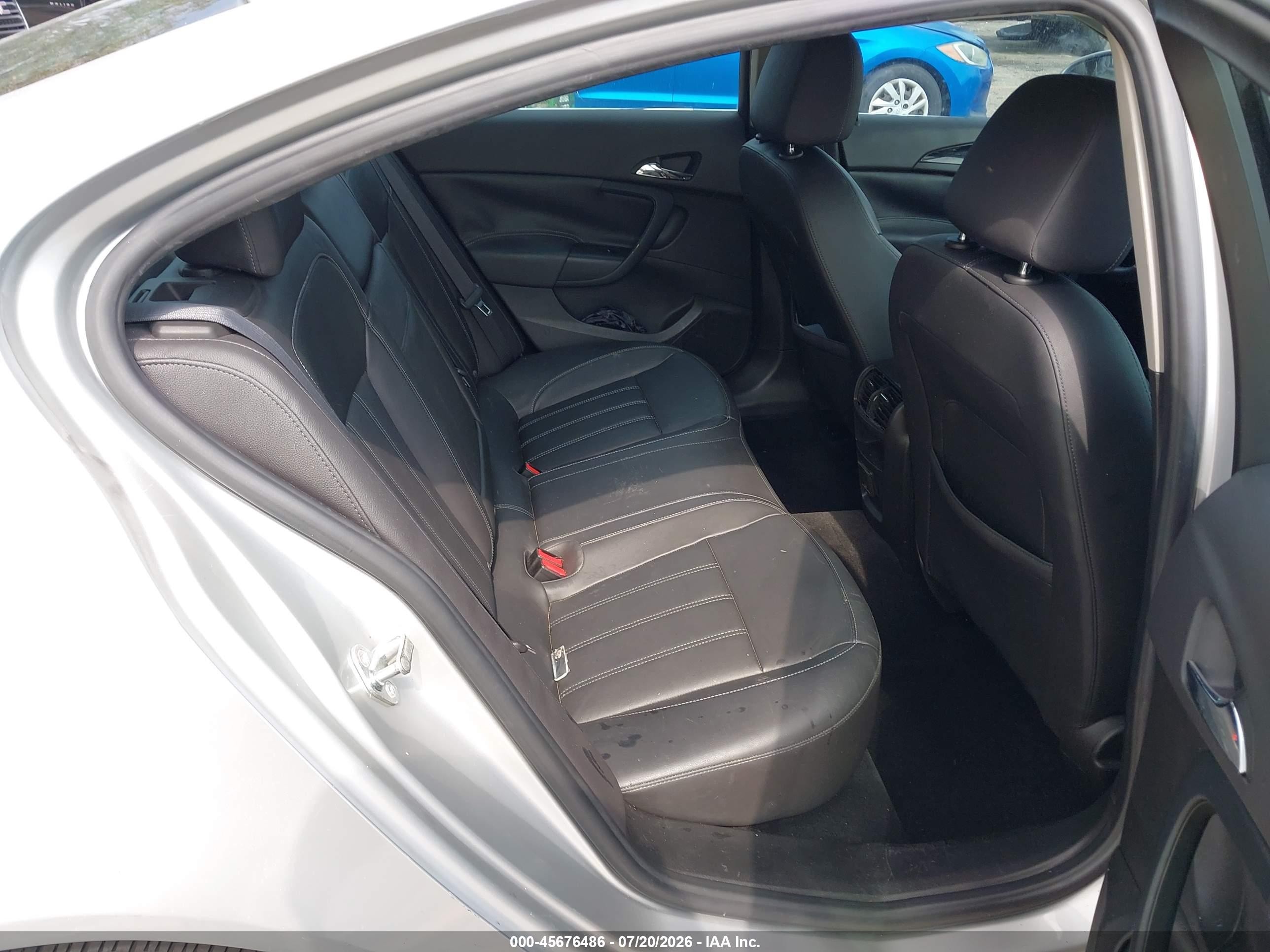2011 Buick Regal Cxl Russelsheim Silver vin: W04GR5EC0B1000589