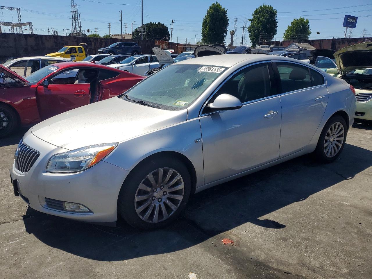 2011 Buick Regal Cxl Серебряный vin: W04GR5EC0B1008014