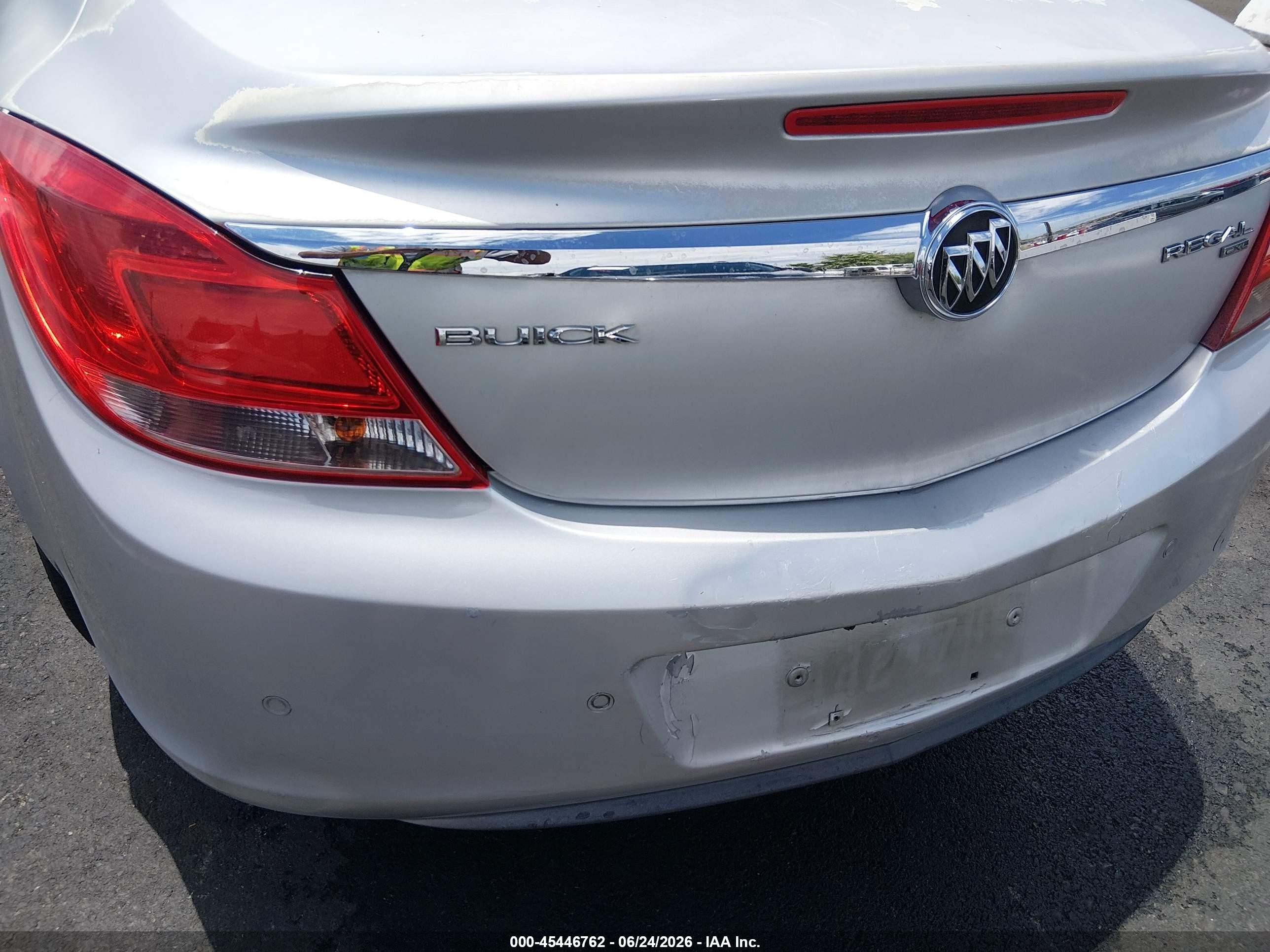 2011 Buick Regal Cxl Russelsheim Серебряный vin: W04GR5EC4B1000594