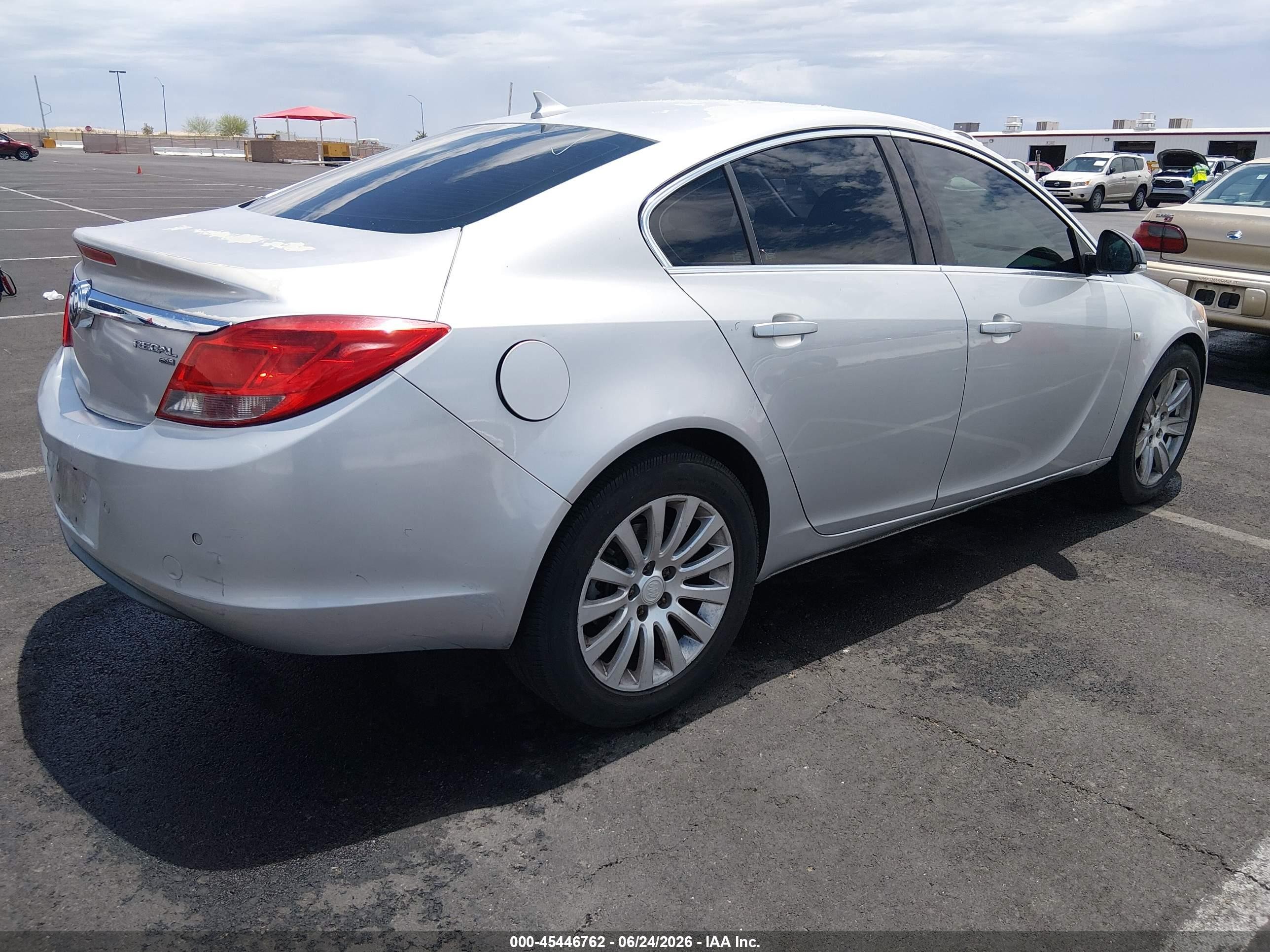 2011 Buick Regal Cxl Russelsheim Серебряный vin: W04GR5EC4B1000594