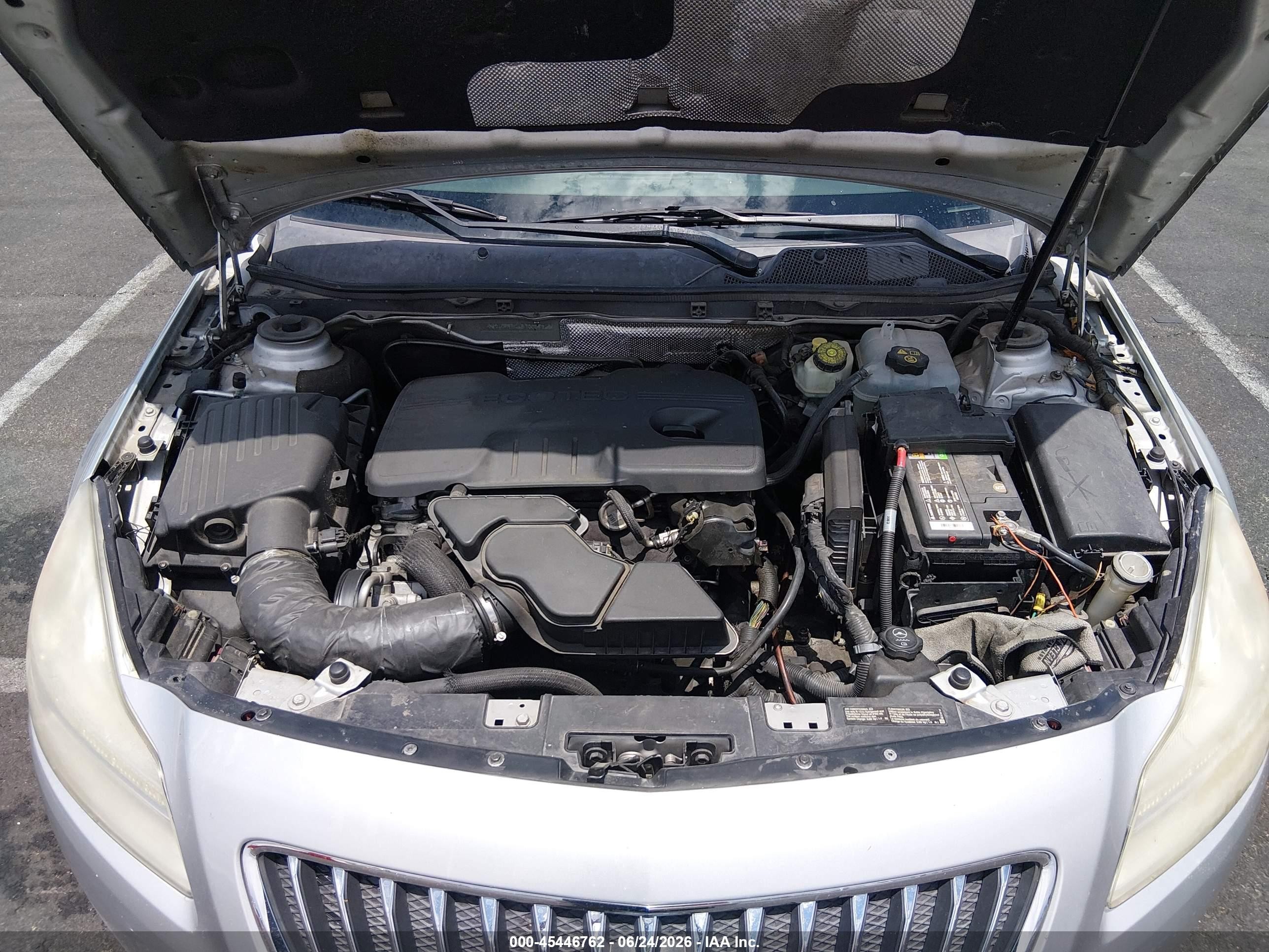 2011 Buick Regal Cxl Russelsheim Серебряный vin: W04GR5EC4B1000594